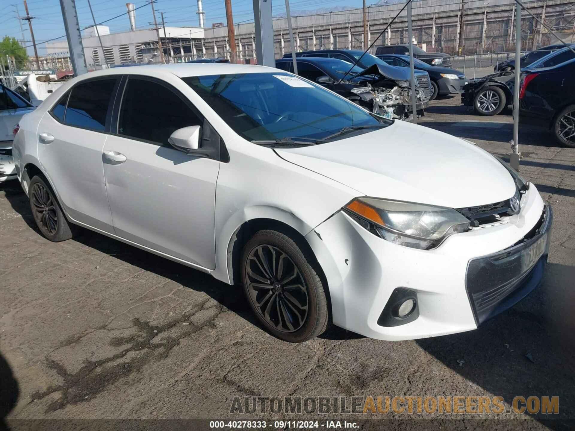 5YFBURHE5GP548836 TOYOTA COROLLA 2016