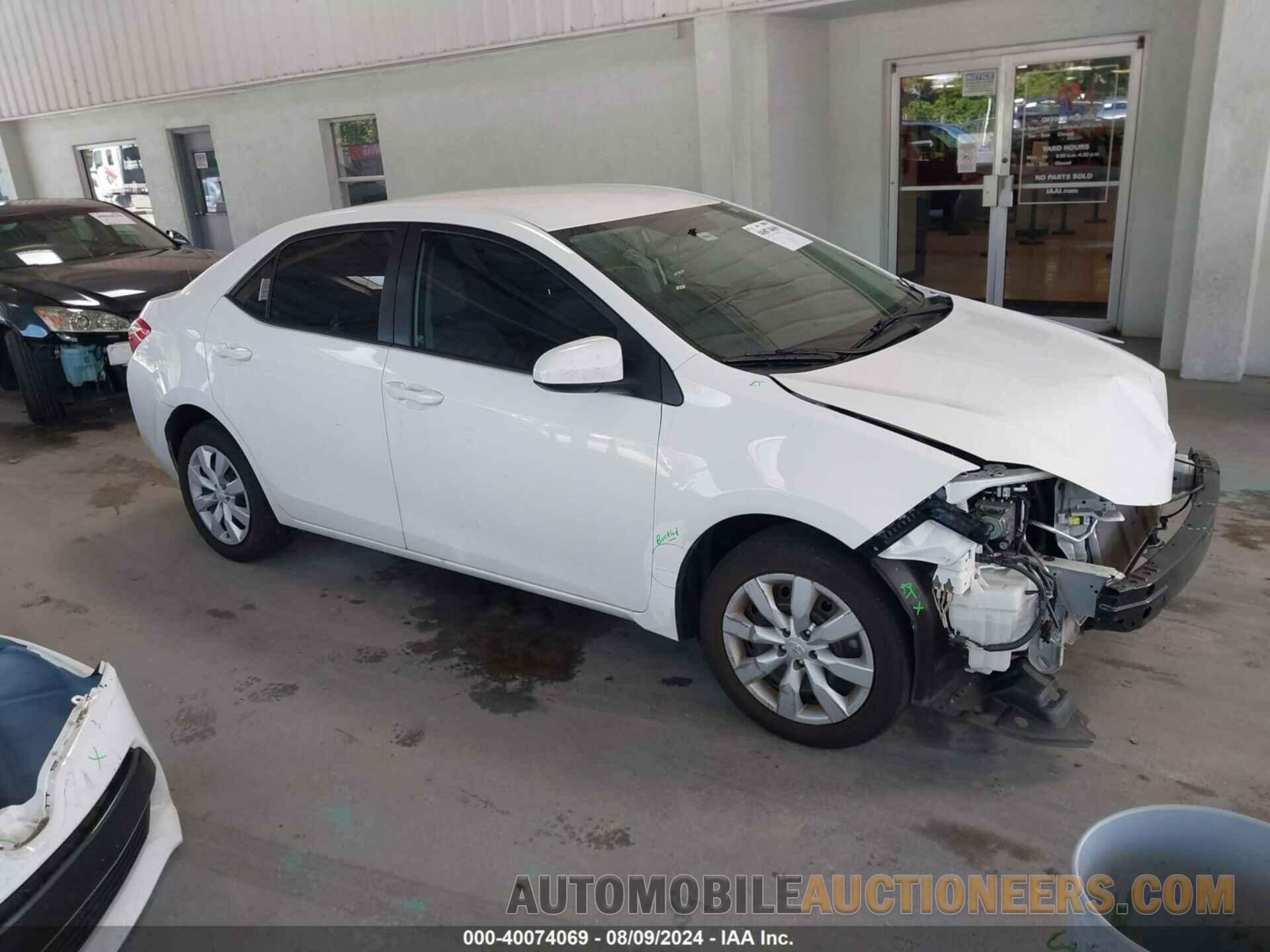 5YFBURHE5GP554068 TOYOTA COROLLA 2016