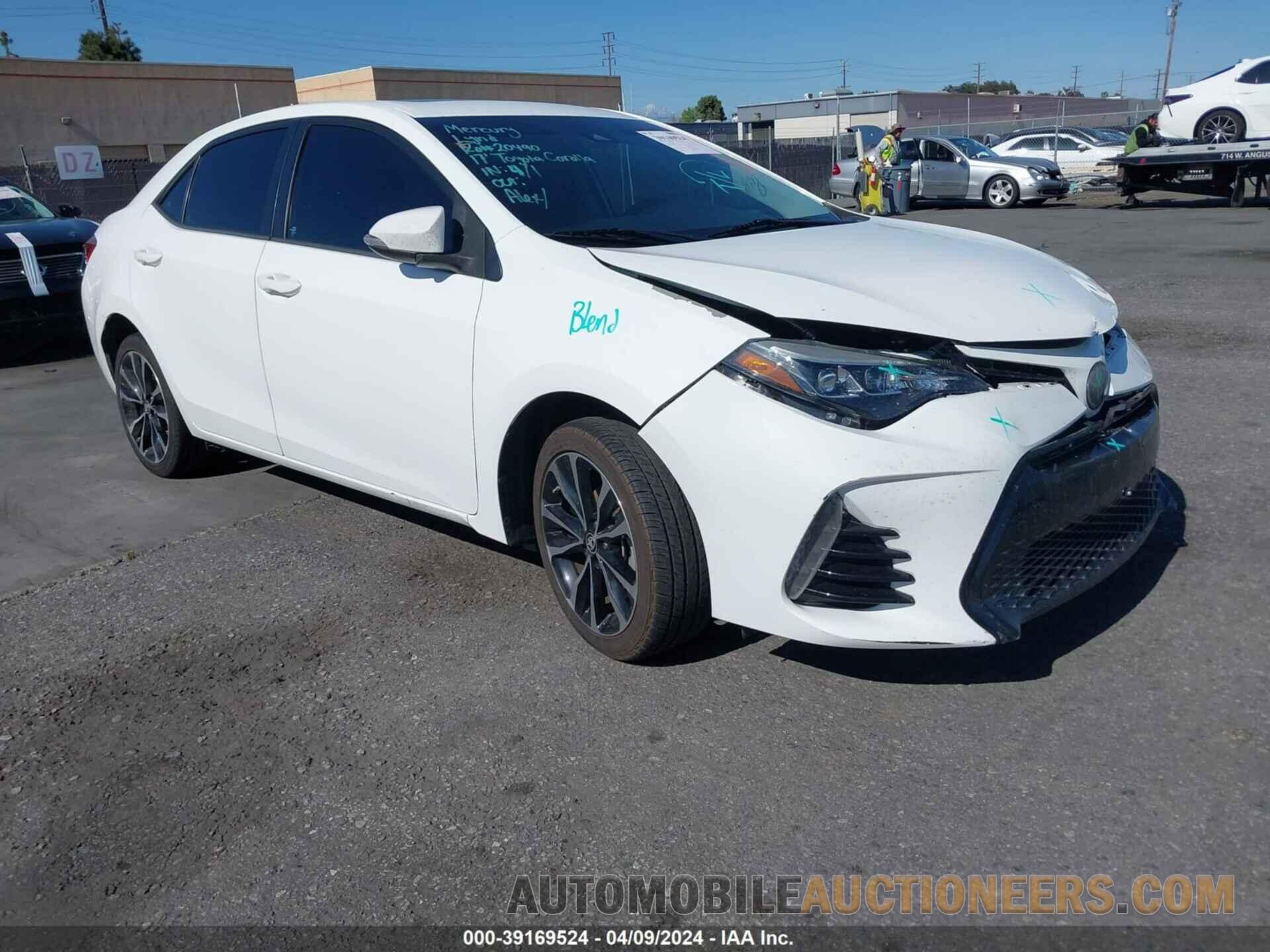 5YFBURHE5HP575746 TOYOTA COROLLA 2017