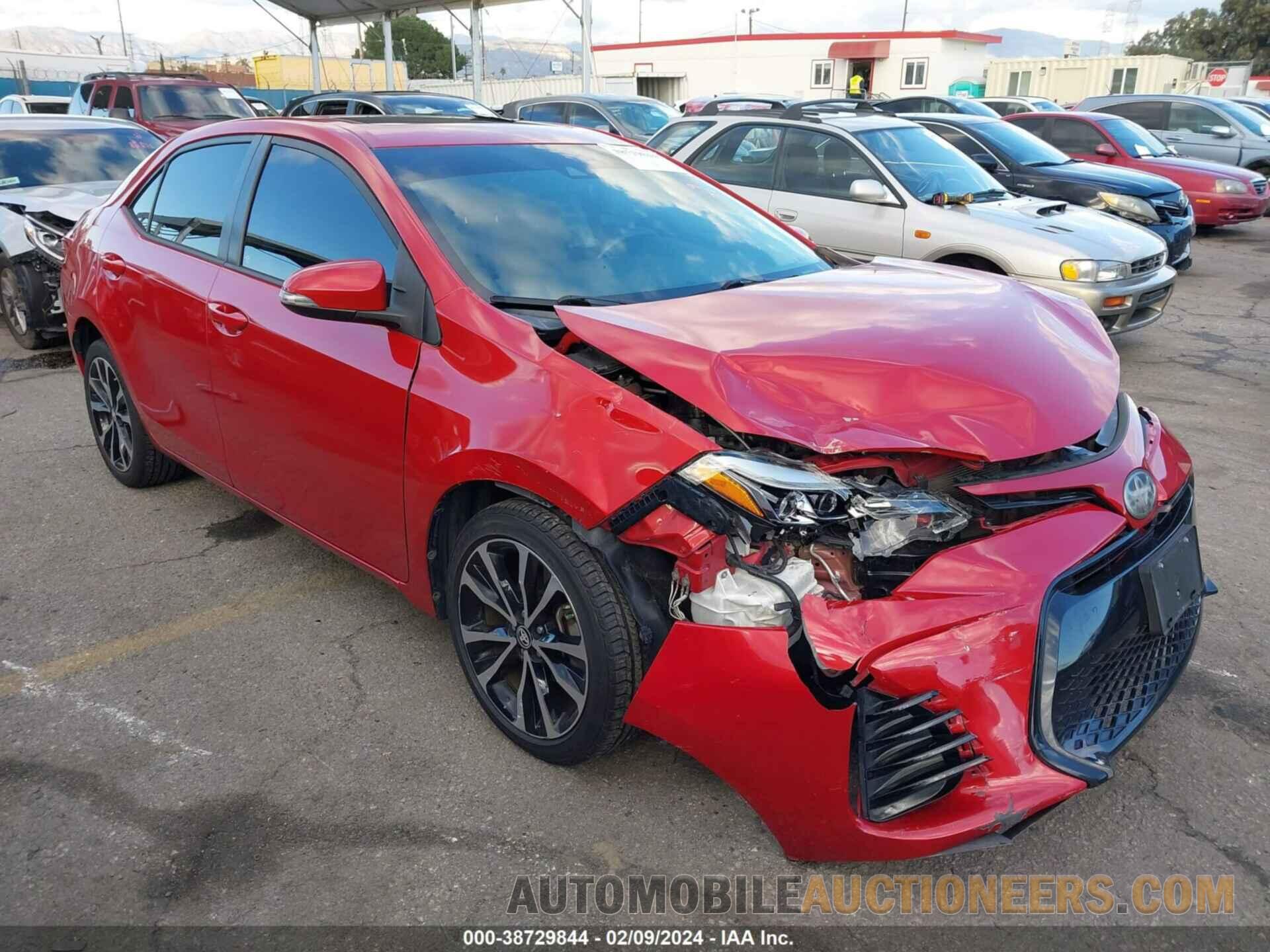 5YFBURHE5HP672378 TOYOTA COROLLA 2017