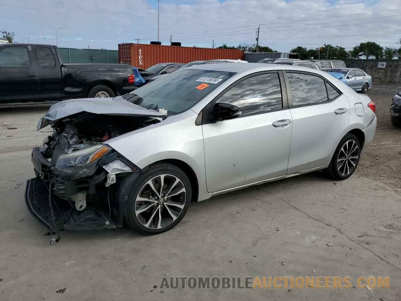 5YFBURHE5JP760708 TOYOTA COROLLA 2018