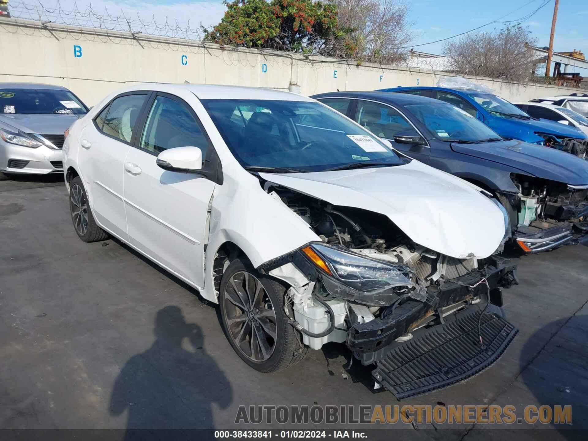 5YFBURHE5JP762314 TOYOTA COROLLA 2018