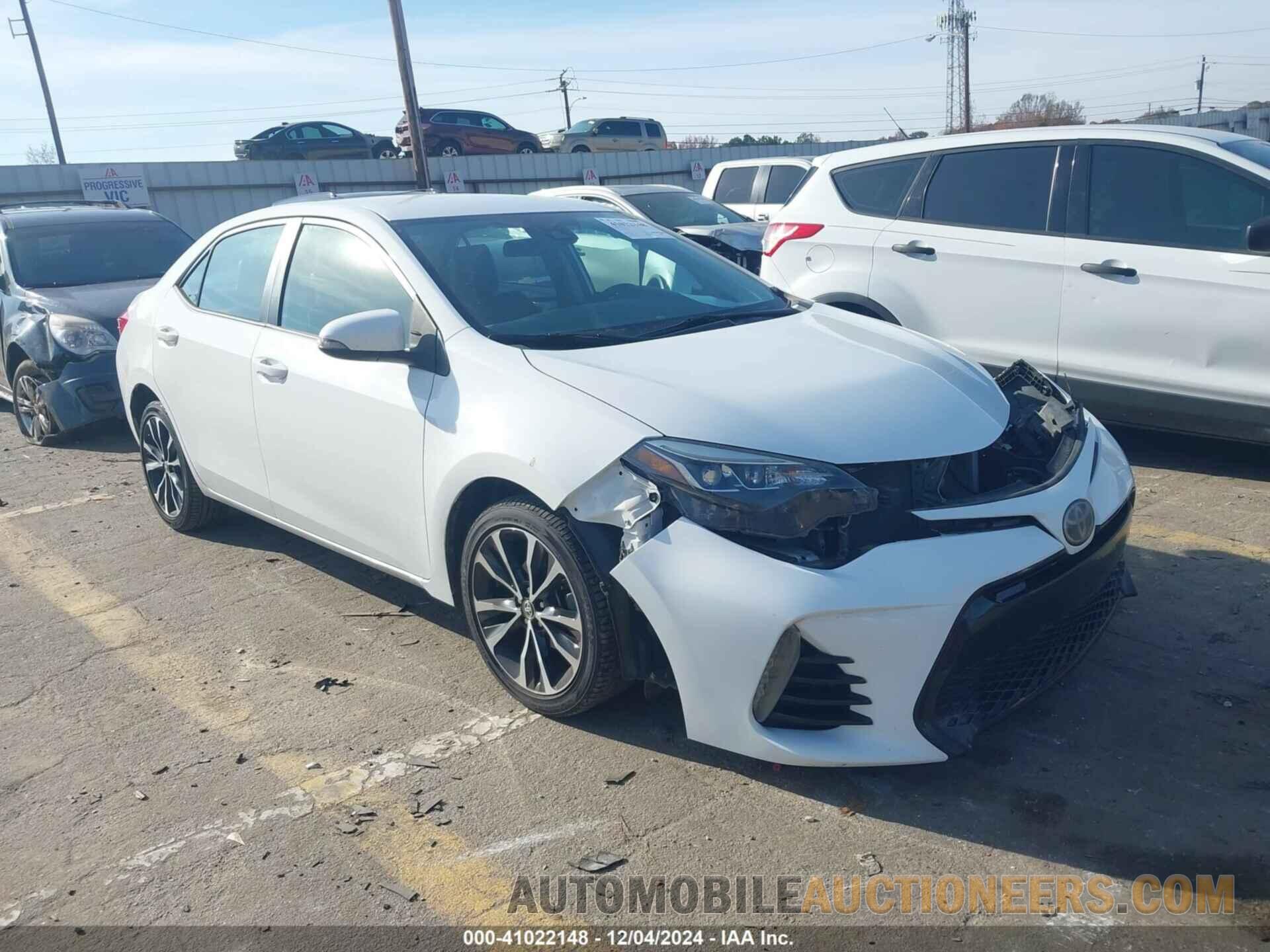 5YFBURHE5JP764340 TOYOTA COROLLA 2018