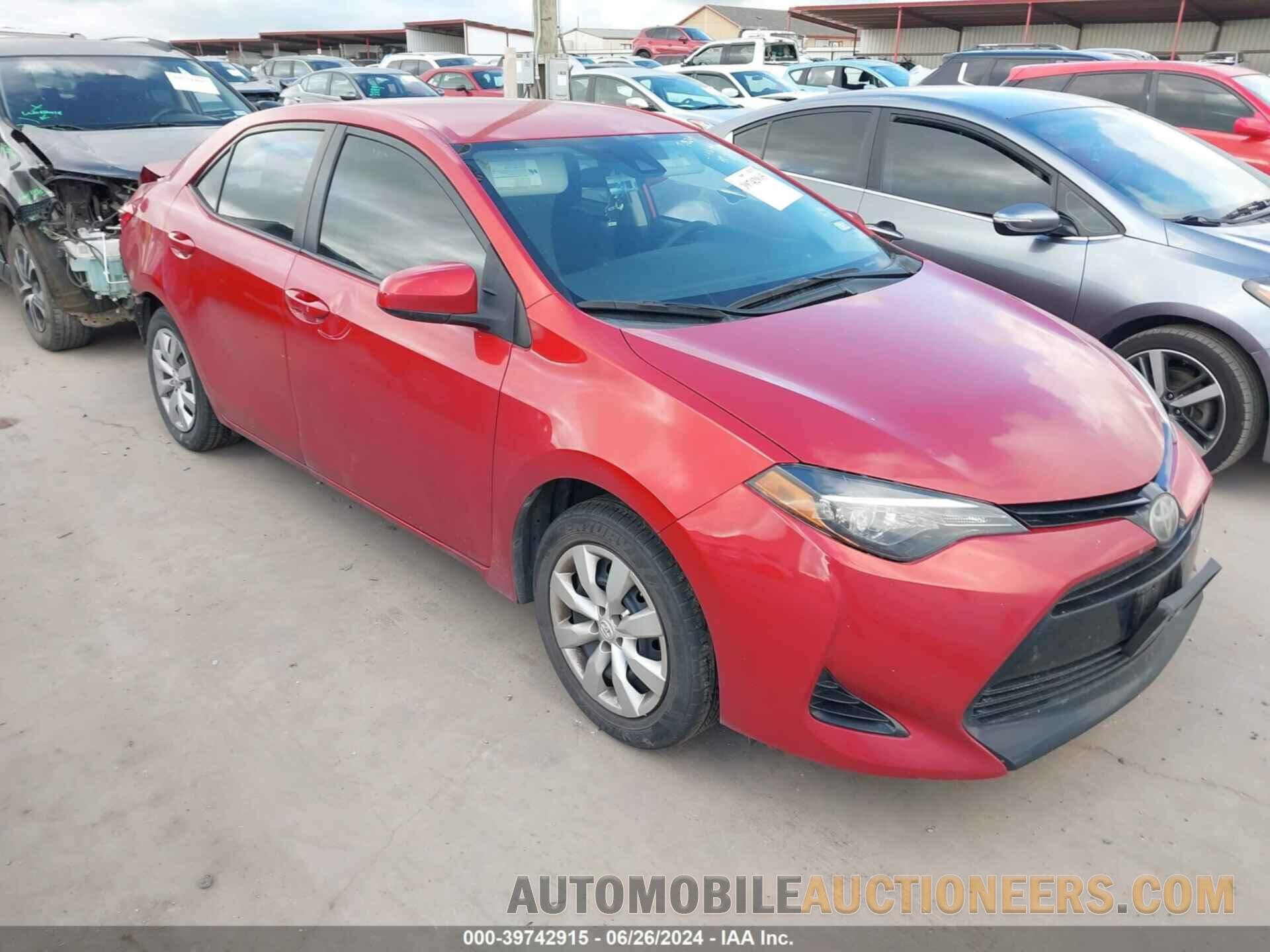 5YFBURHE5JP768243 TOYOTA COROLLA 2018