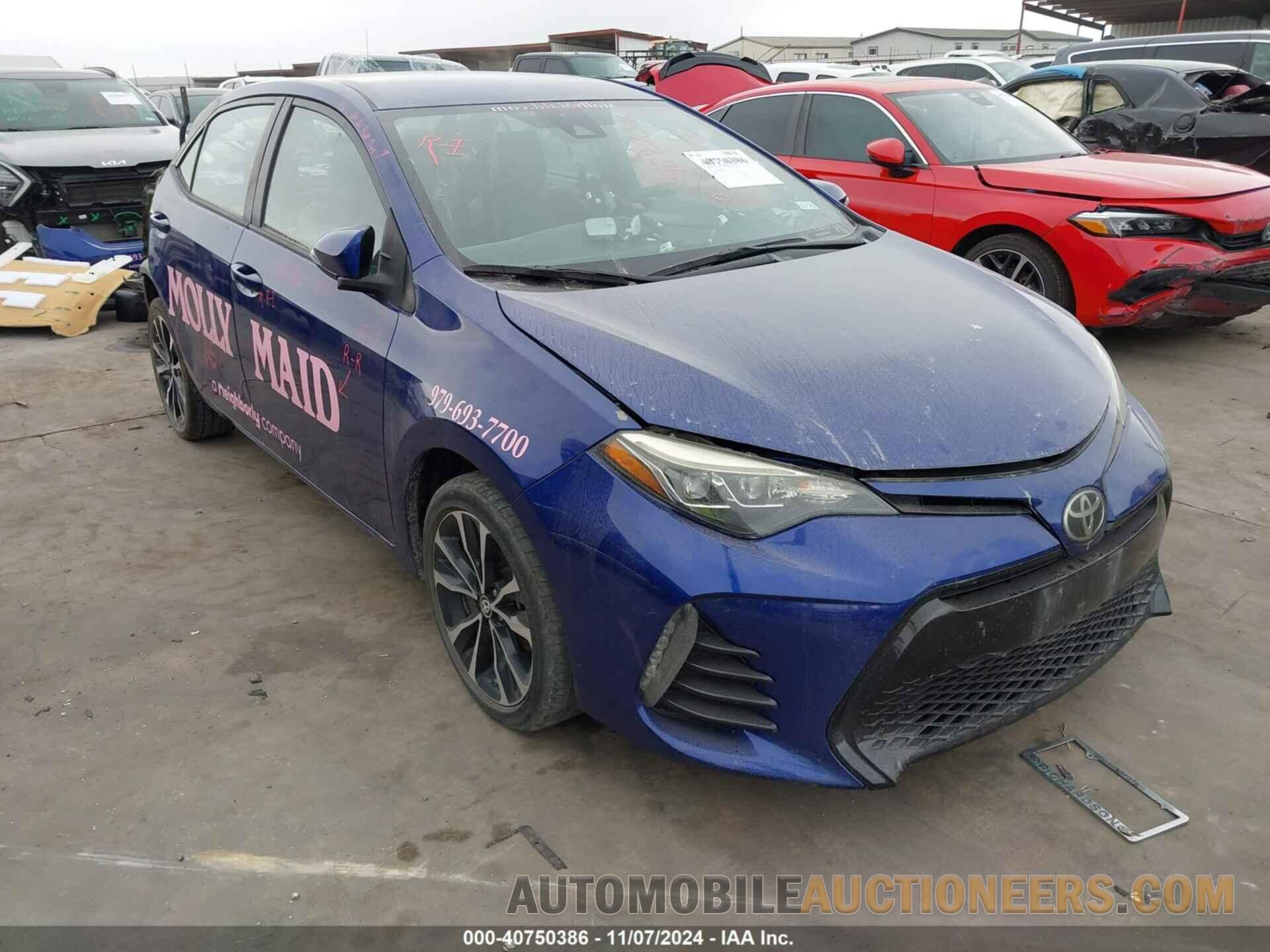 5YFBURHE5JP797323 TOYOTA COROLLA 2018