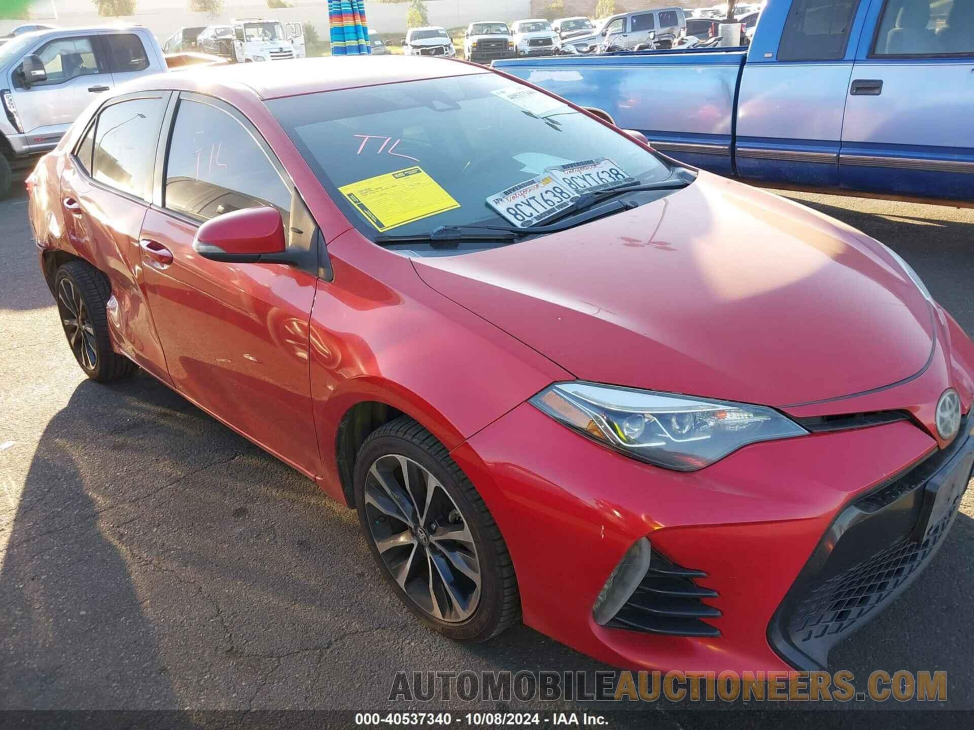 5YFBURHE5JP829221 TOYOTA COROLLA 2018