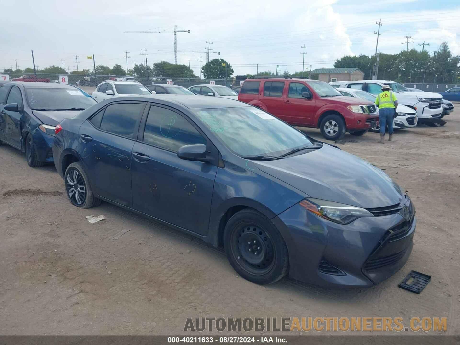 5YFBURHE5JP837013 TOYOTA COROLLA 2018