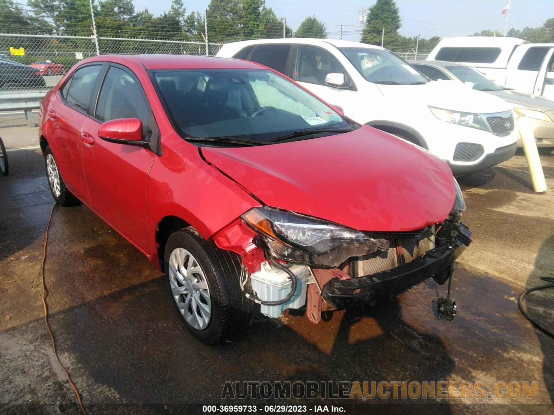 5YFBURHE5JP840980 TOYOTA COROLLA 2018