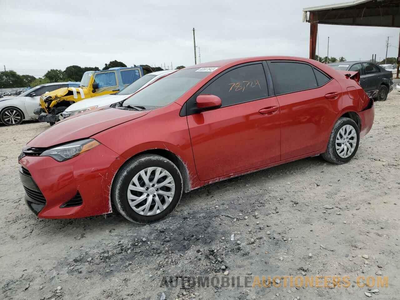 5YFBURHE5JP844852 TOYOTA COROLLA 2018