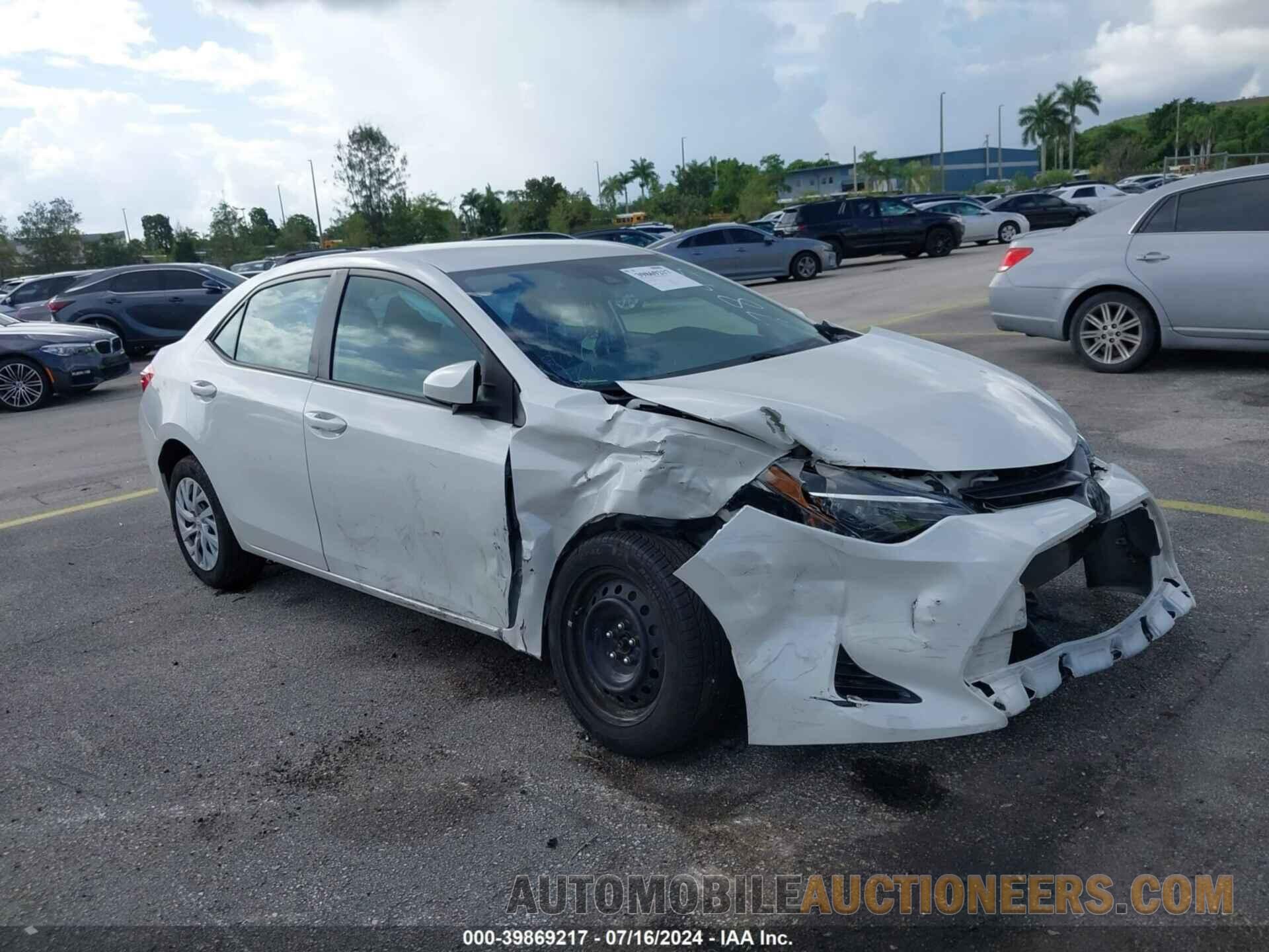 5YFBURHE5KP857893 TOYOTA COROLLA 2019