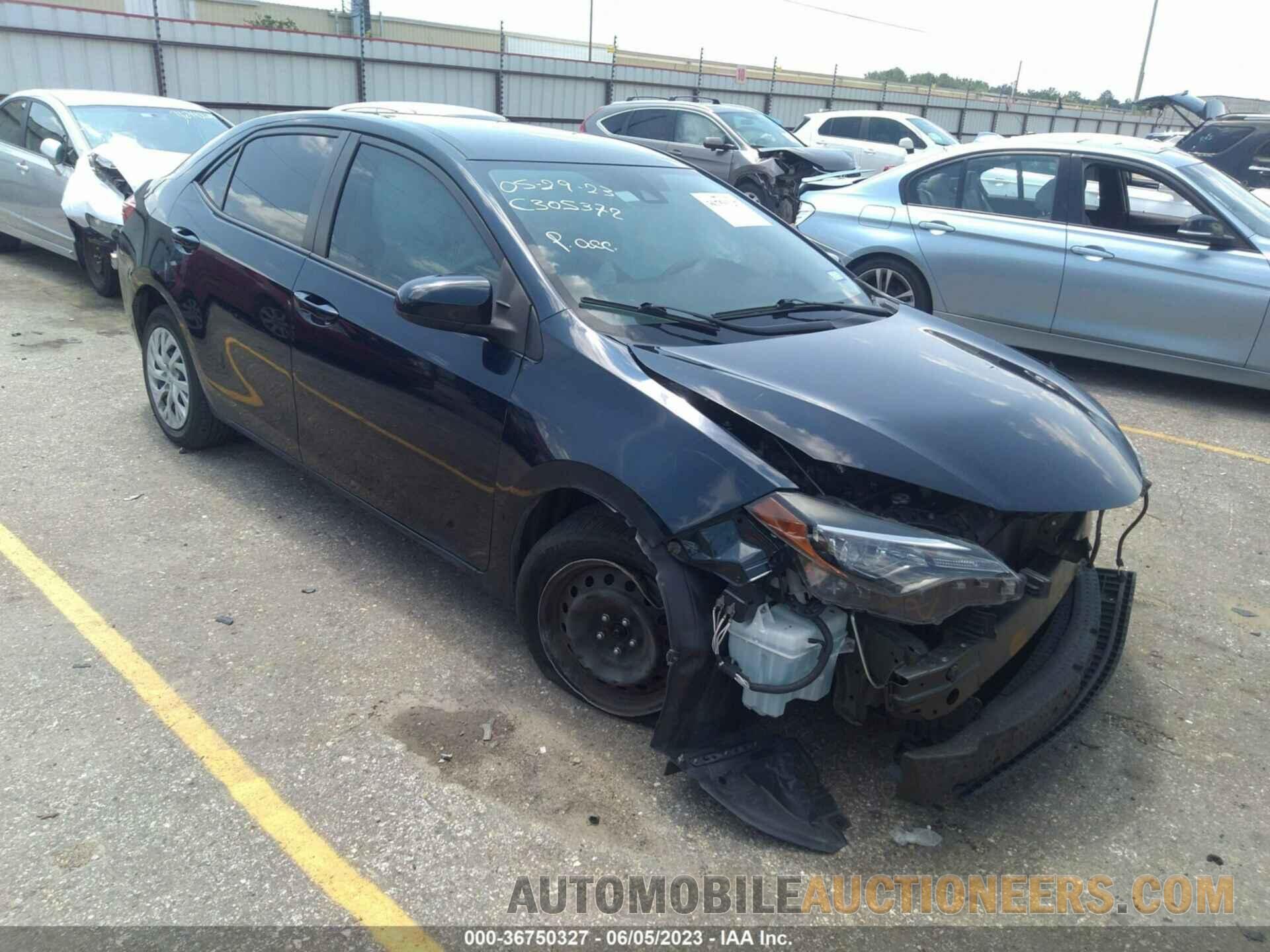 5YFBURHE5KP881885 TOYOTA COROLLA 2019