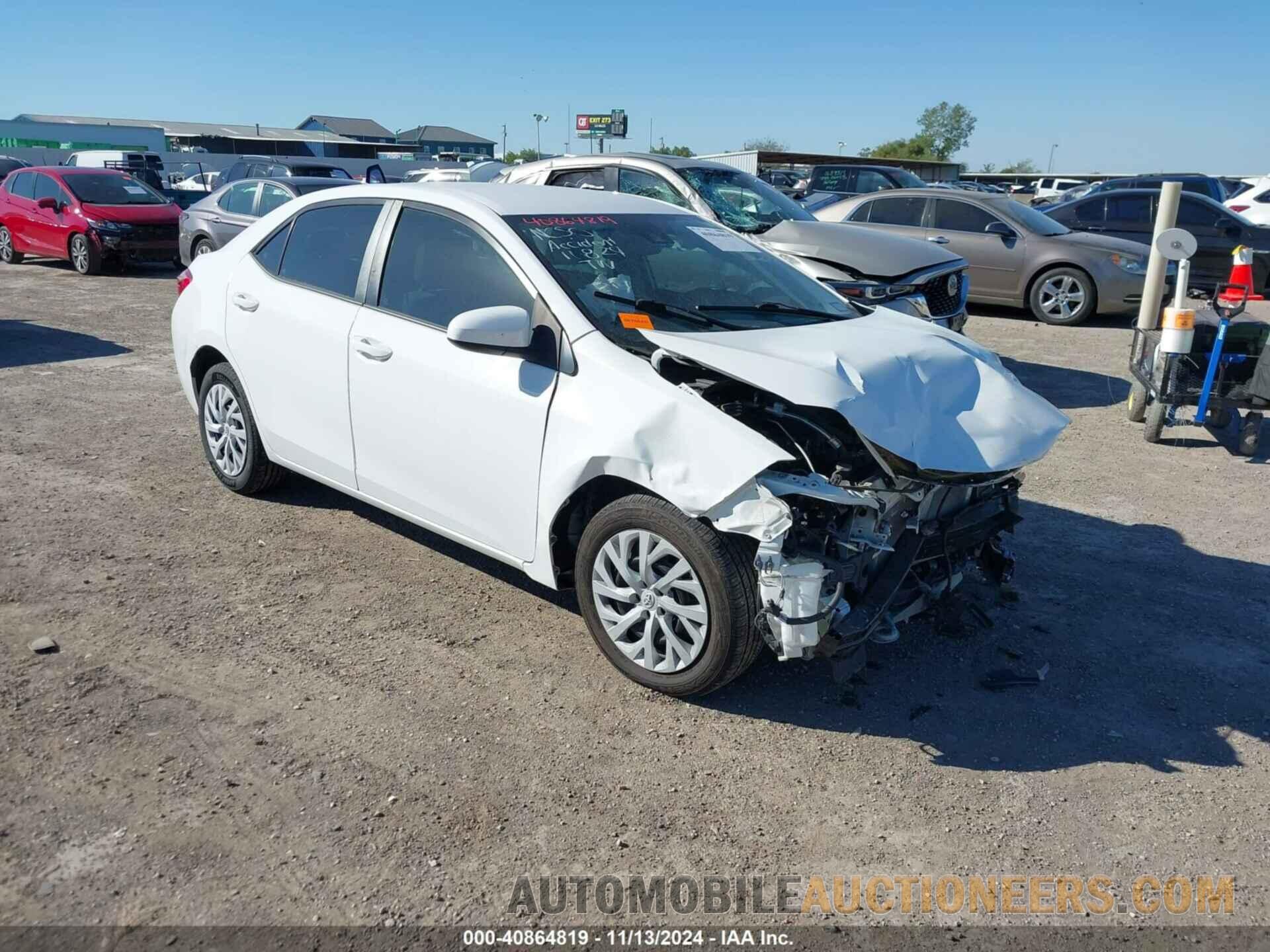 5YFBURHE5KP883782 TOYOTA COROLLA 2019