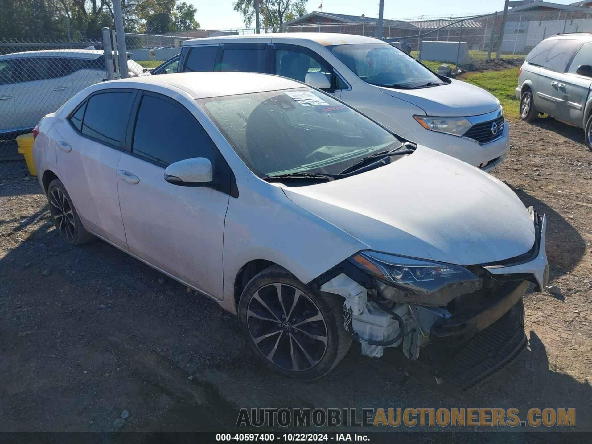 5YFBURHE5KP885242 TOYOTA COROLLA 2019