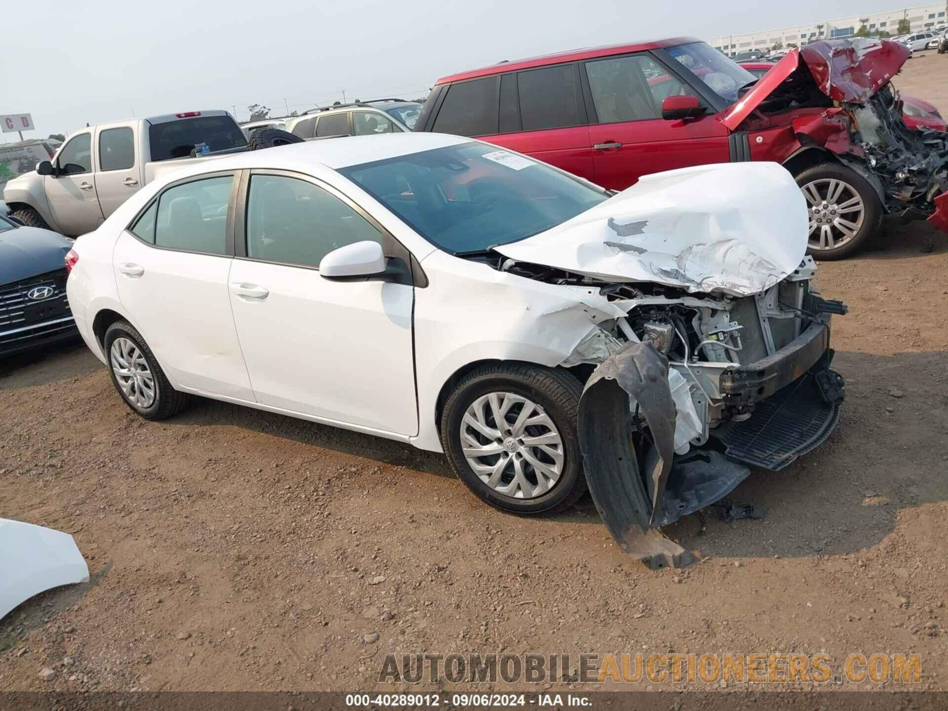 5YFBURHE5KP892241 TOYOTA COROLLA 2019