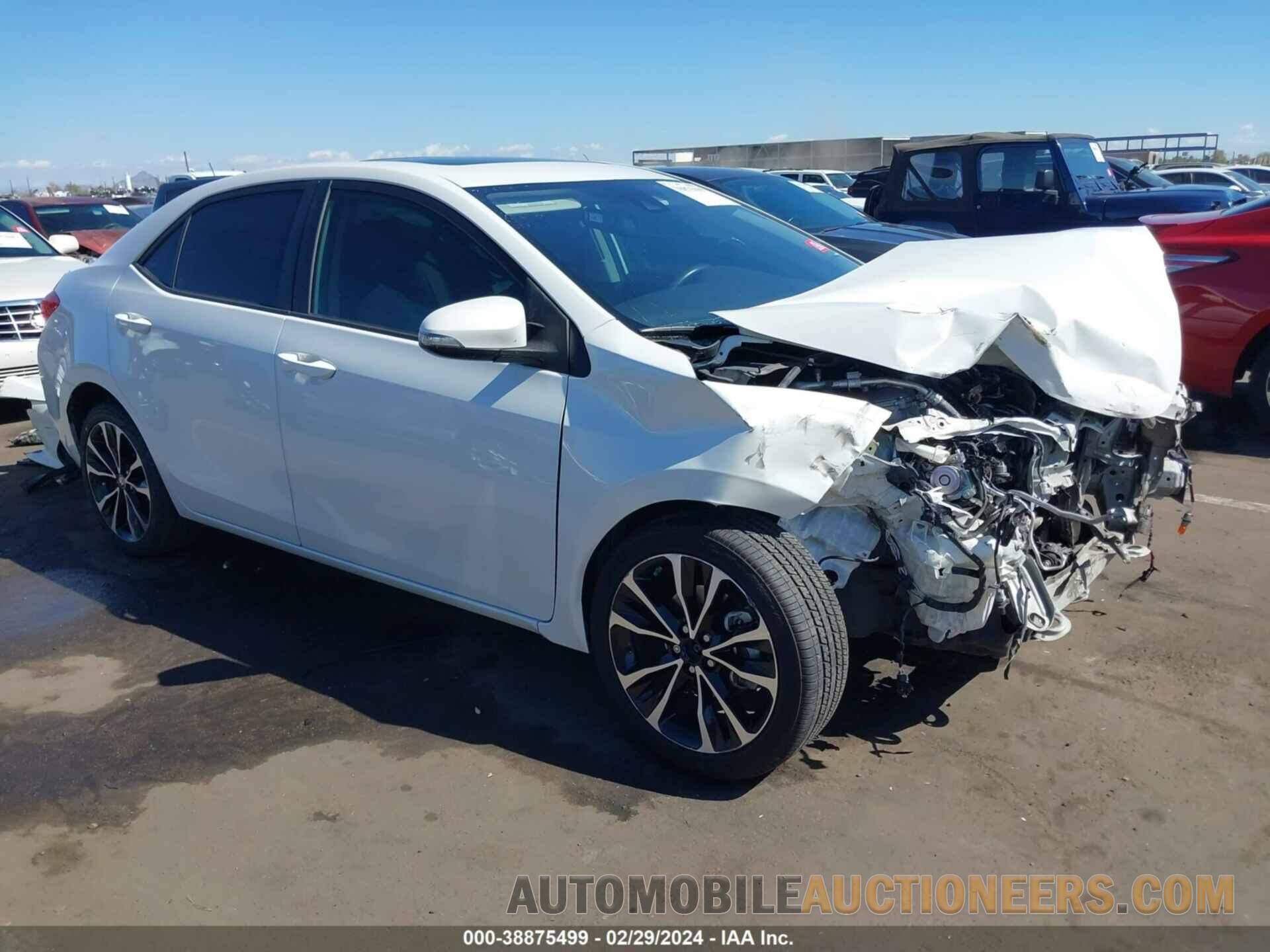 5YFBURHE5KP902993 TOYOTA COROLLA 2019