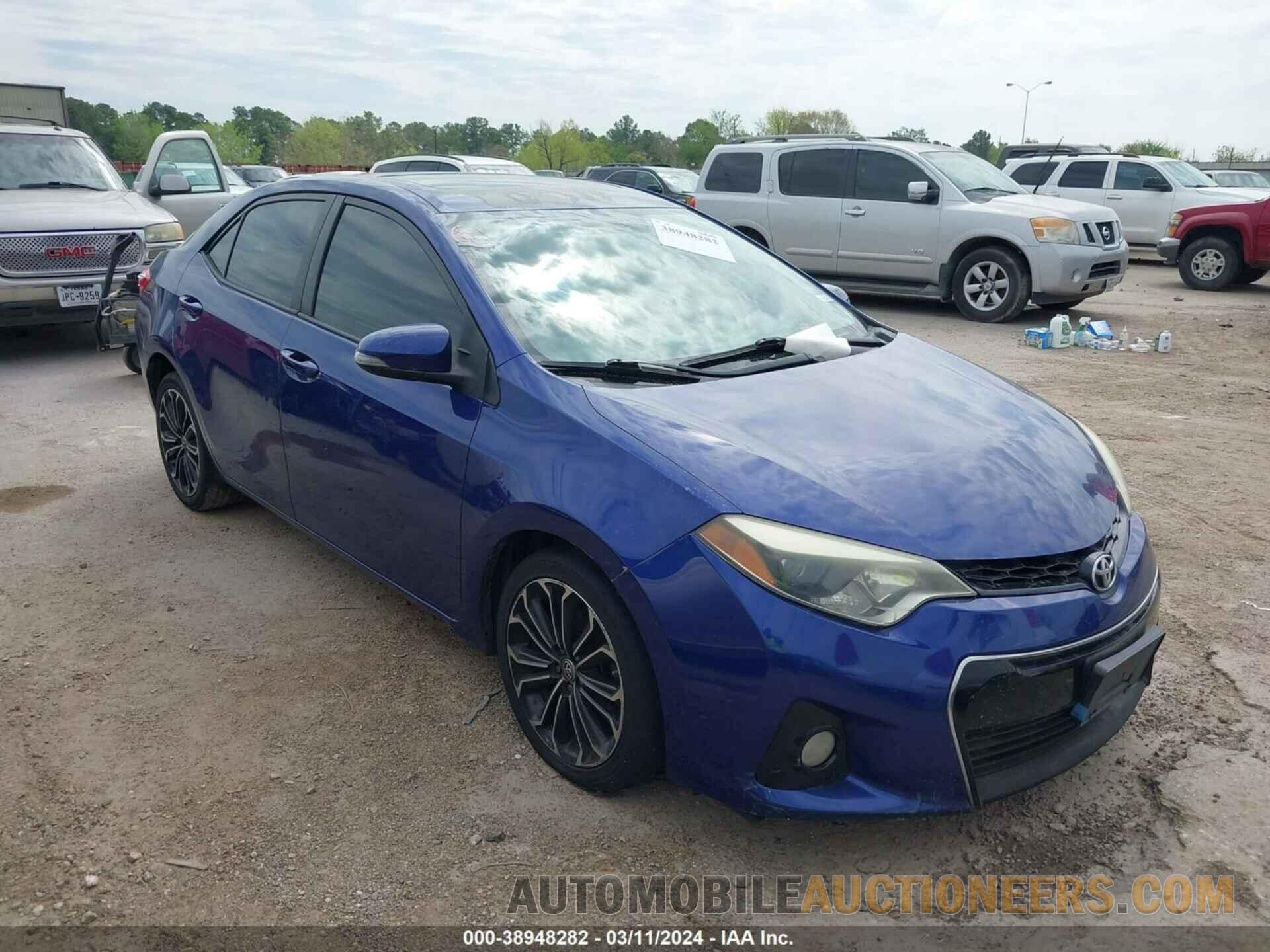 5YFBURHE6FP181721 TOYOTA COROLLA 2015