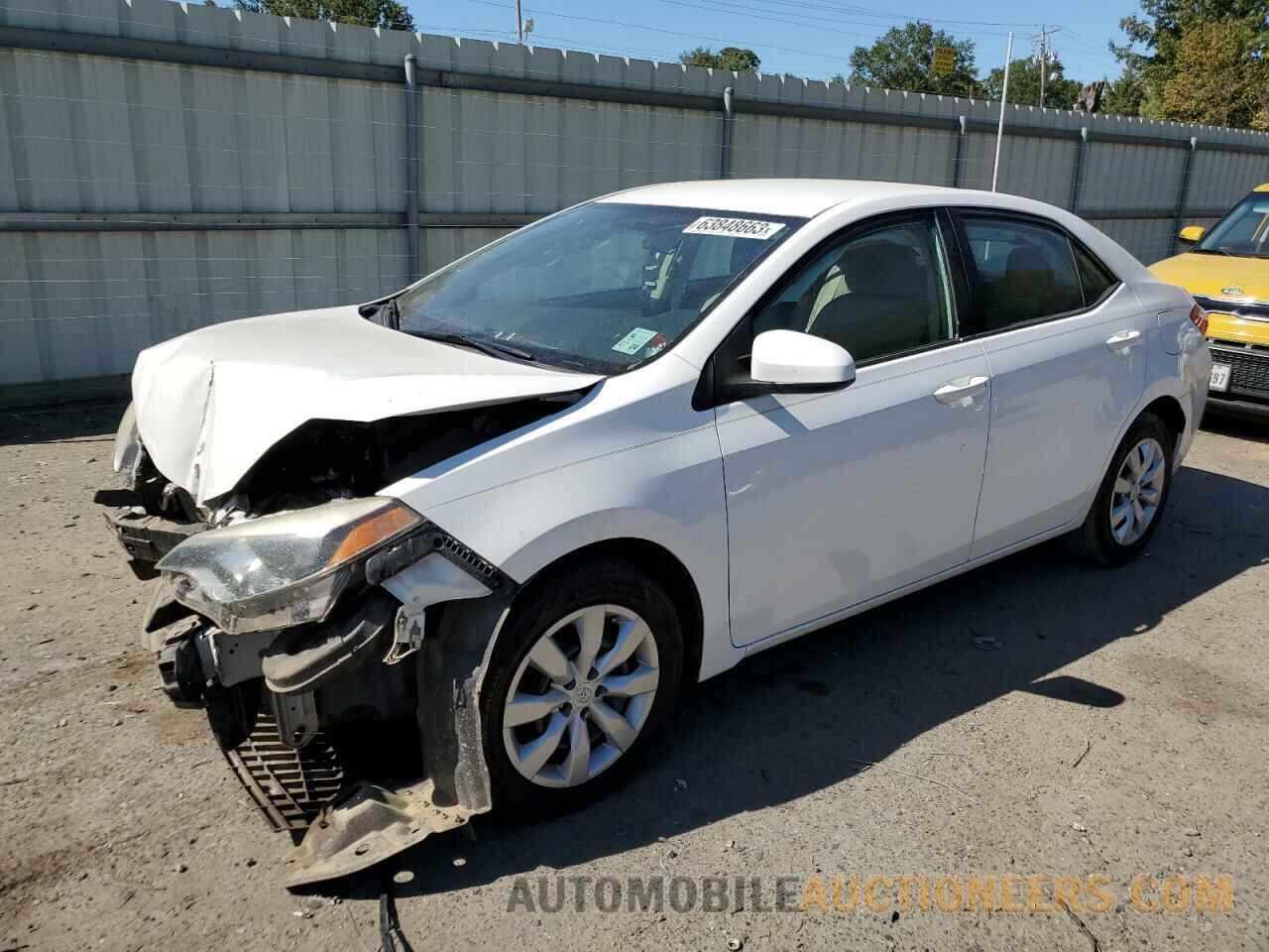 5YFBURHE6FP184618 TOYOTA COROLLA 2015