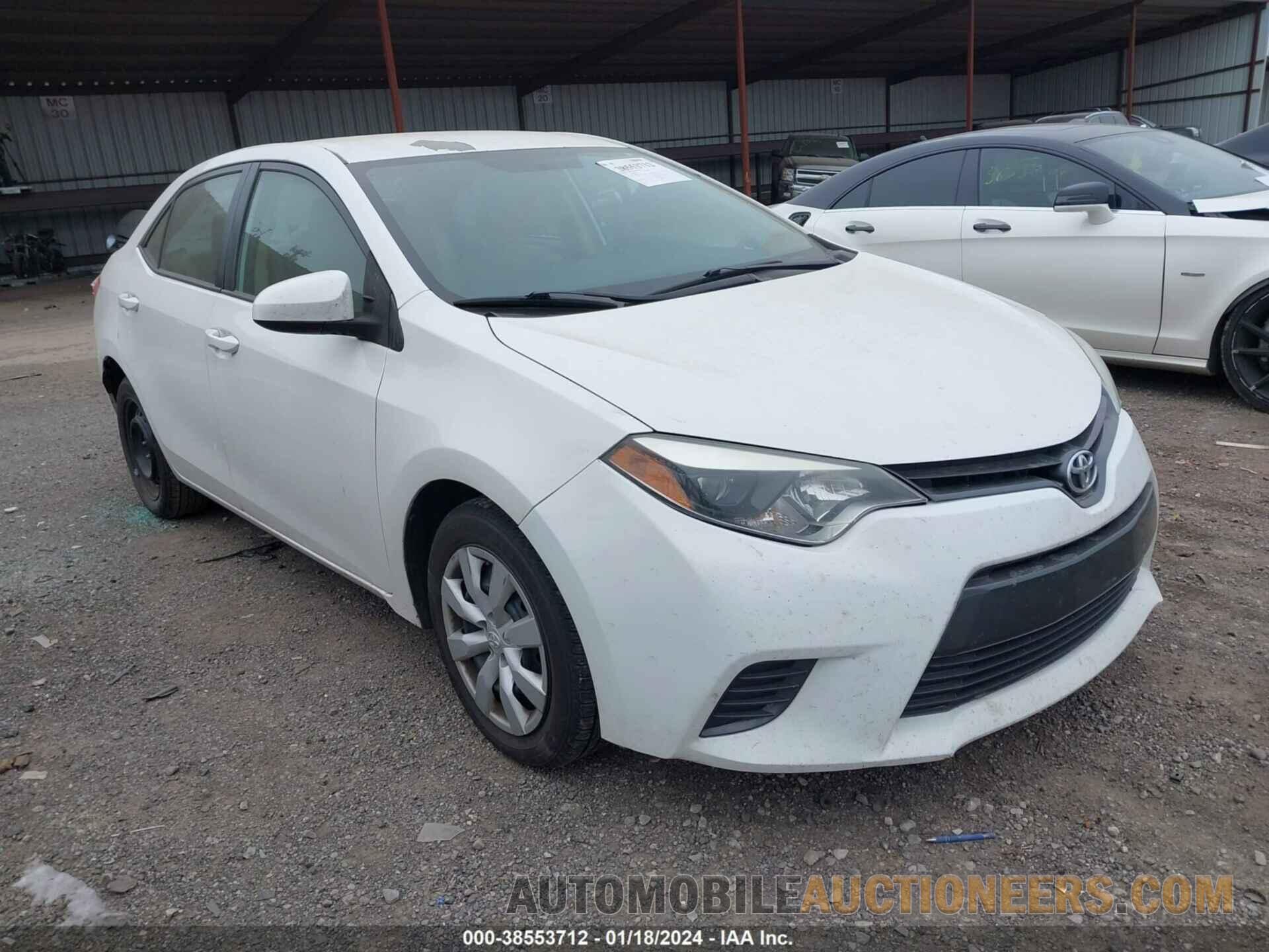 5YFBURHE6FP184635 TOYOTA COROLLA 2015