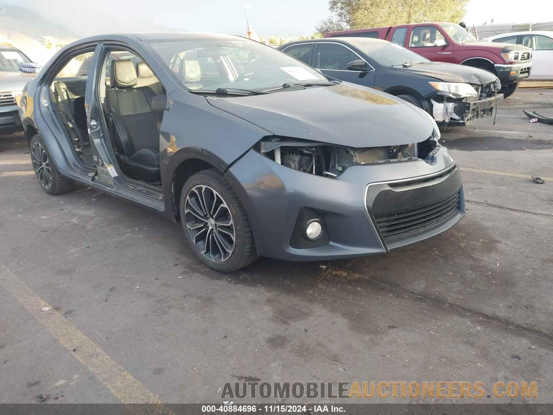 5YFBURHE6FP184862 TOYOTA COROLLA 2015