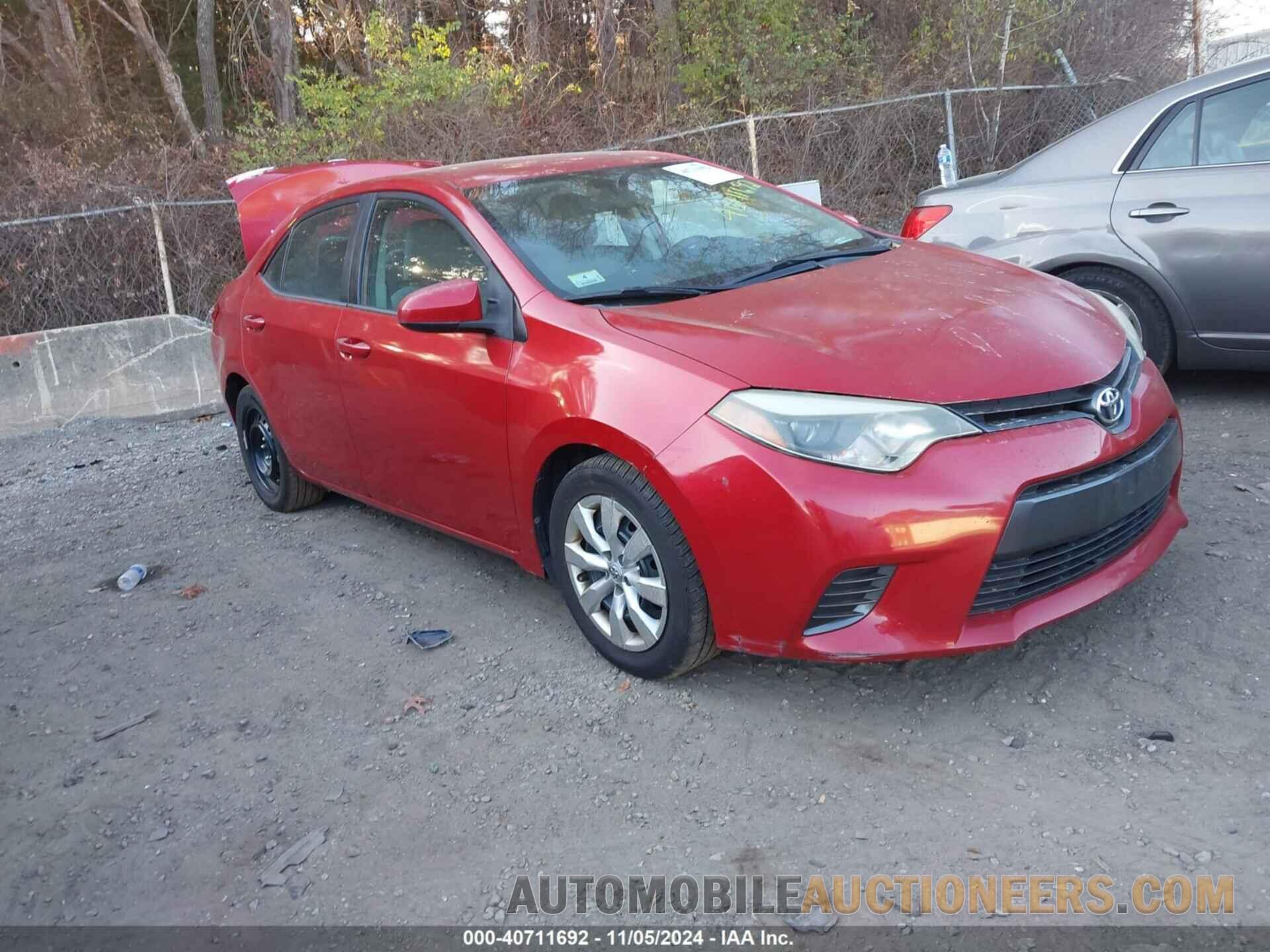 5YFBURHE6FP189382 TOYOTA COROLLA 2015