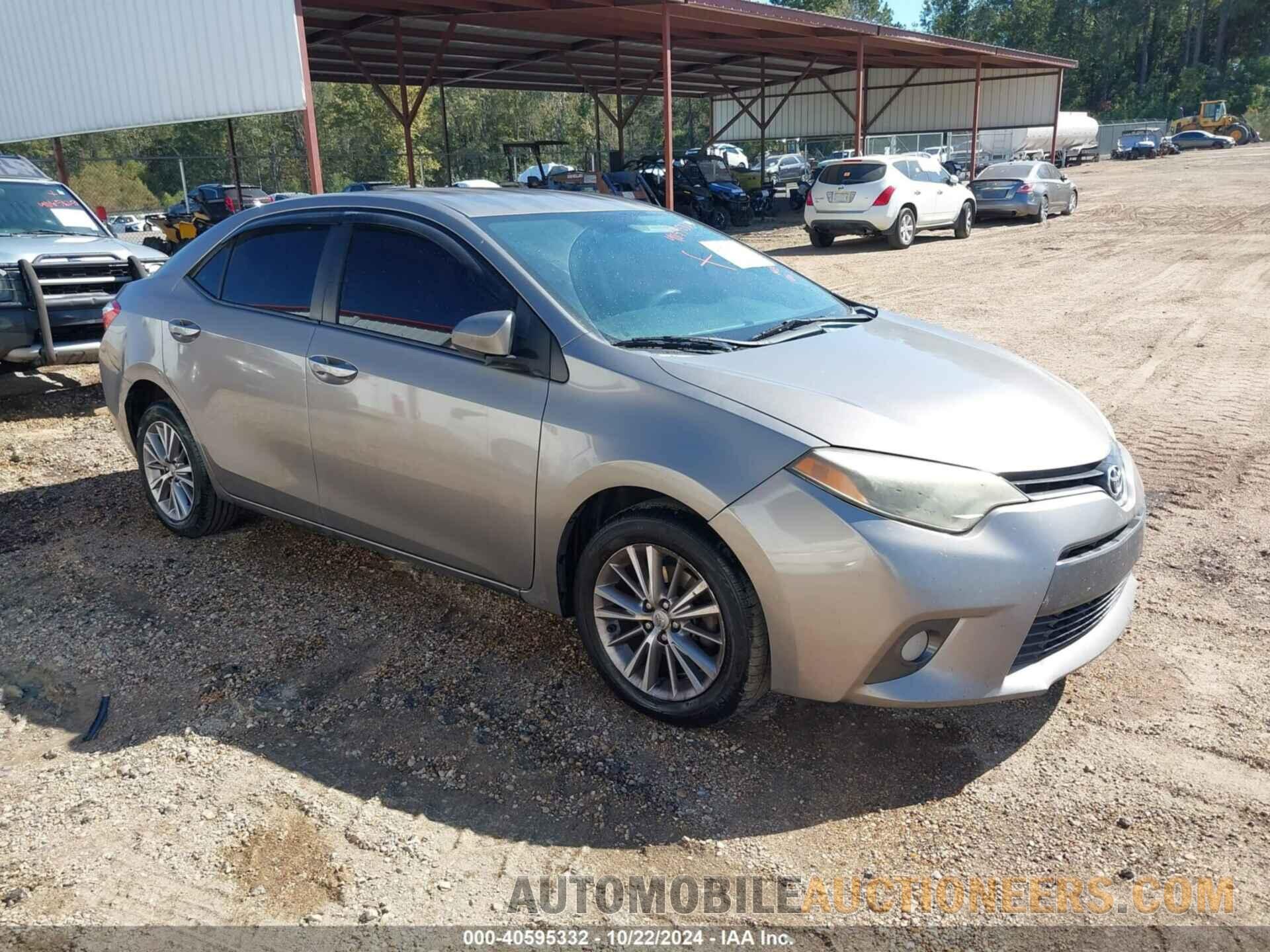 5YFBURHE6FP189396 TOYOTA COROLLA 2015