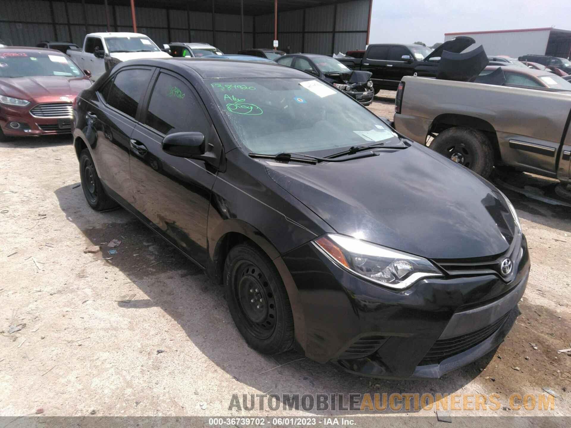 5YFBURHE6FP201515 TOYOTA COROLLA 2015