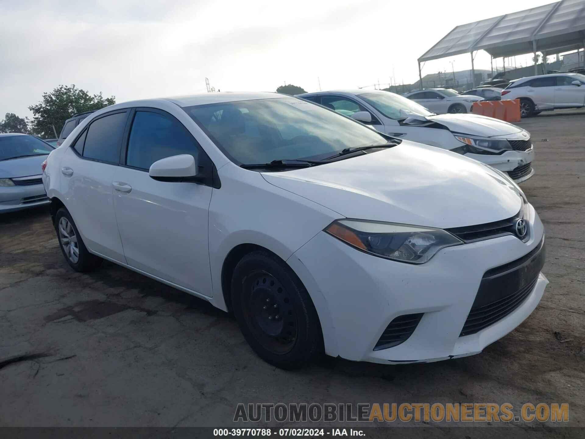 5YFBURHE6FP202938 TOYOTA COROLLA 2015