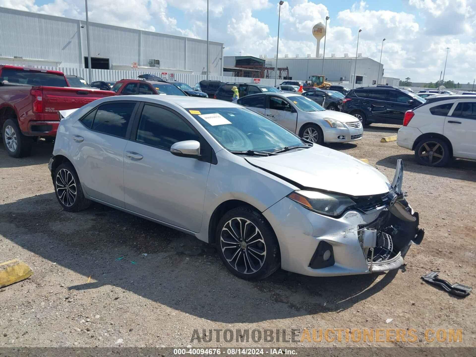 5YFBURHE6FP206360 TOYOTA COROLLA 2015