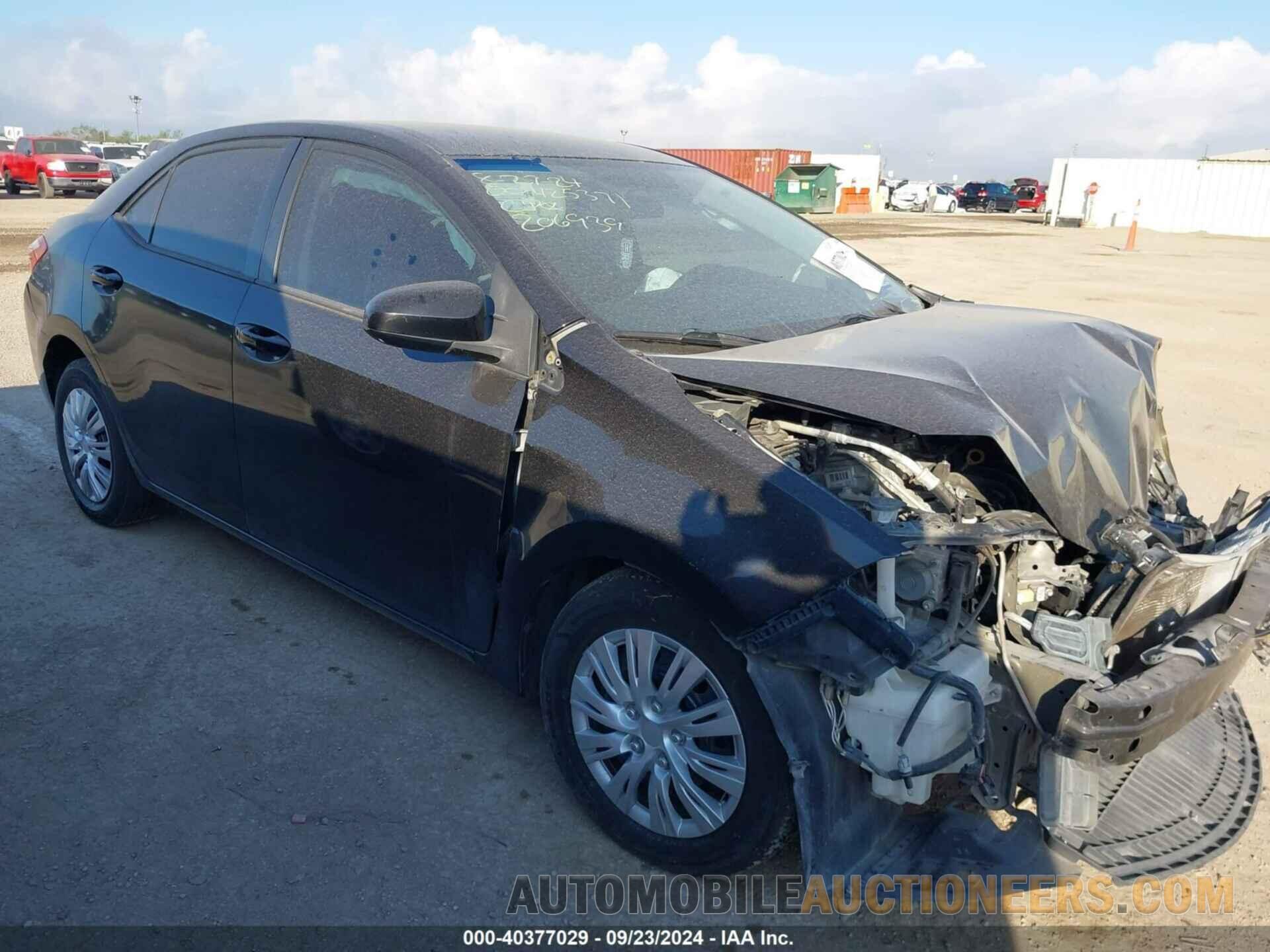 5YFBURHE6FP206939 TOYOTA COROLLA 2015