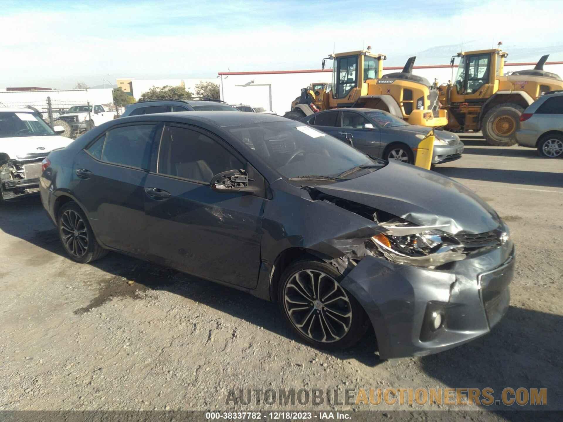 5YFBURHE6FP207170 TOYOTA COROLLA 2015