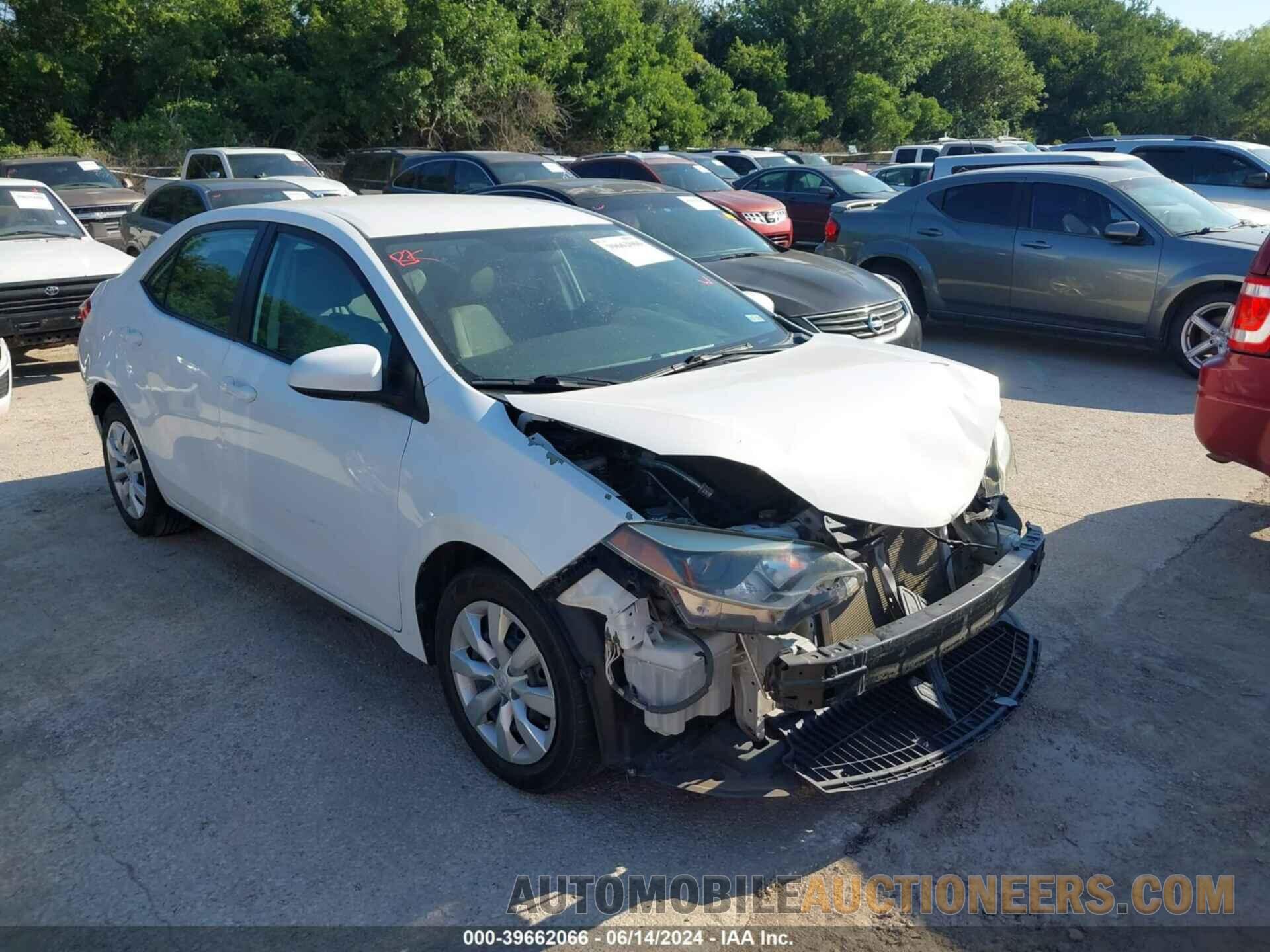 5YFBURHE6FP210781 TOYOTA COROLLA 2015