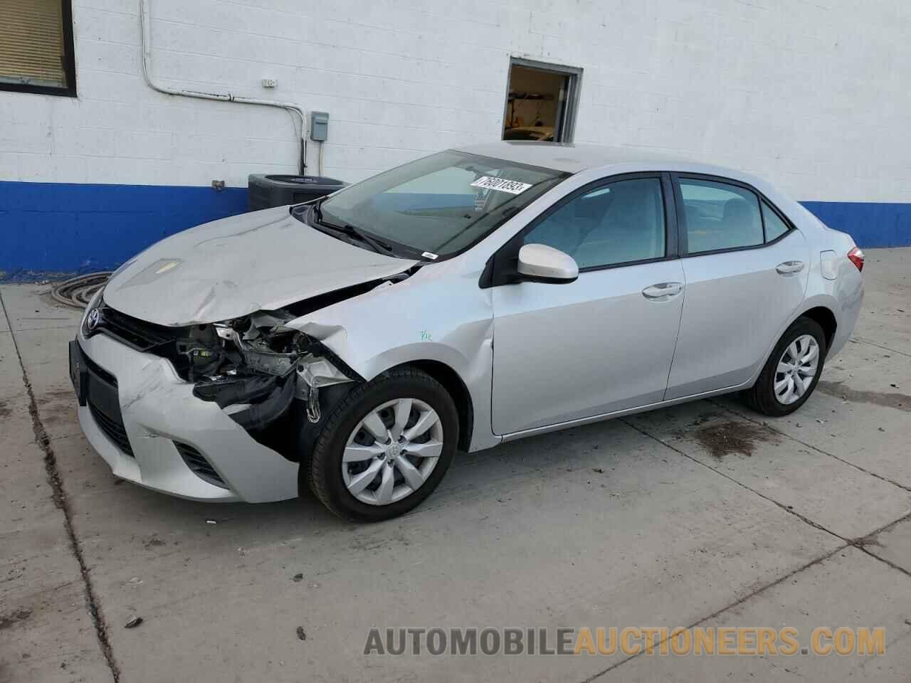 5YFBURHE6FP213826 TOYOTA COROLLA 2015