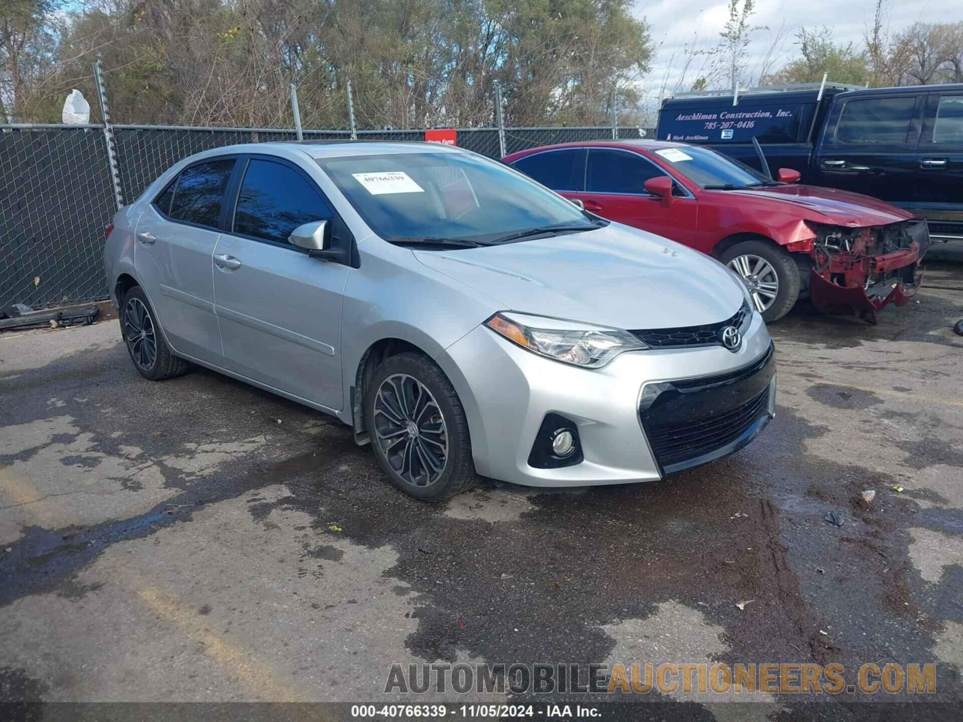 5YFBURHE6FP218248 TOYOTA COROLLA 2015