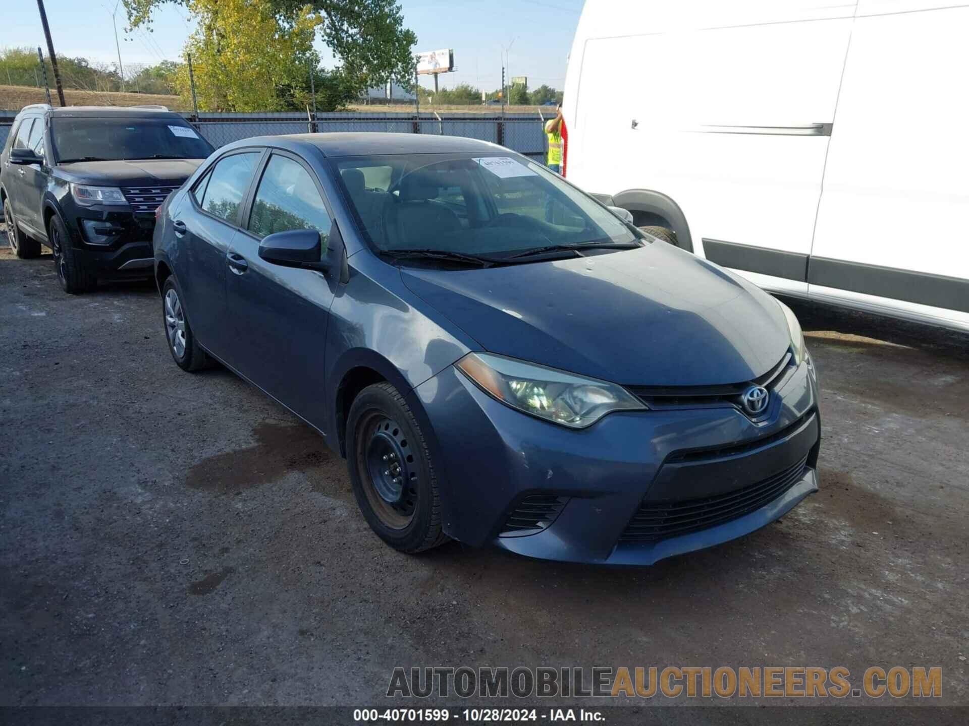 5YFBURHE6FP225832 TOYOTA COROLLA 2015