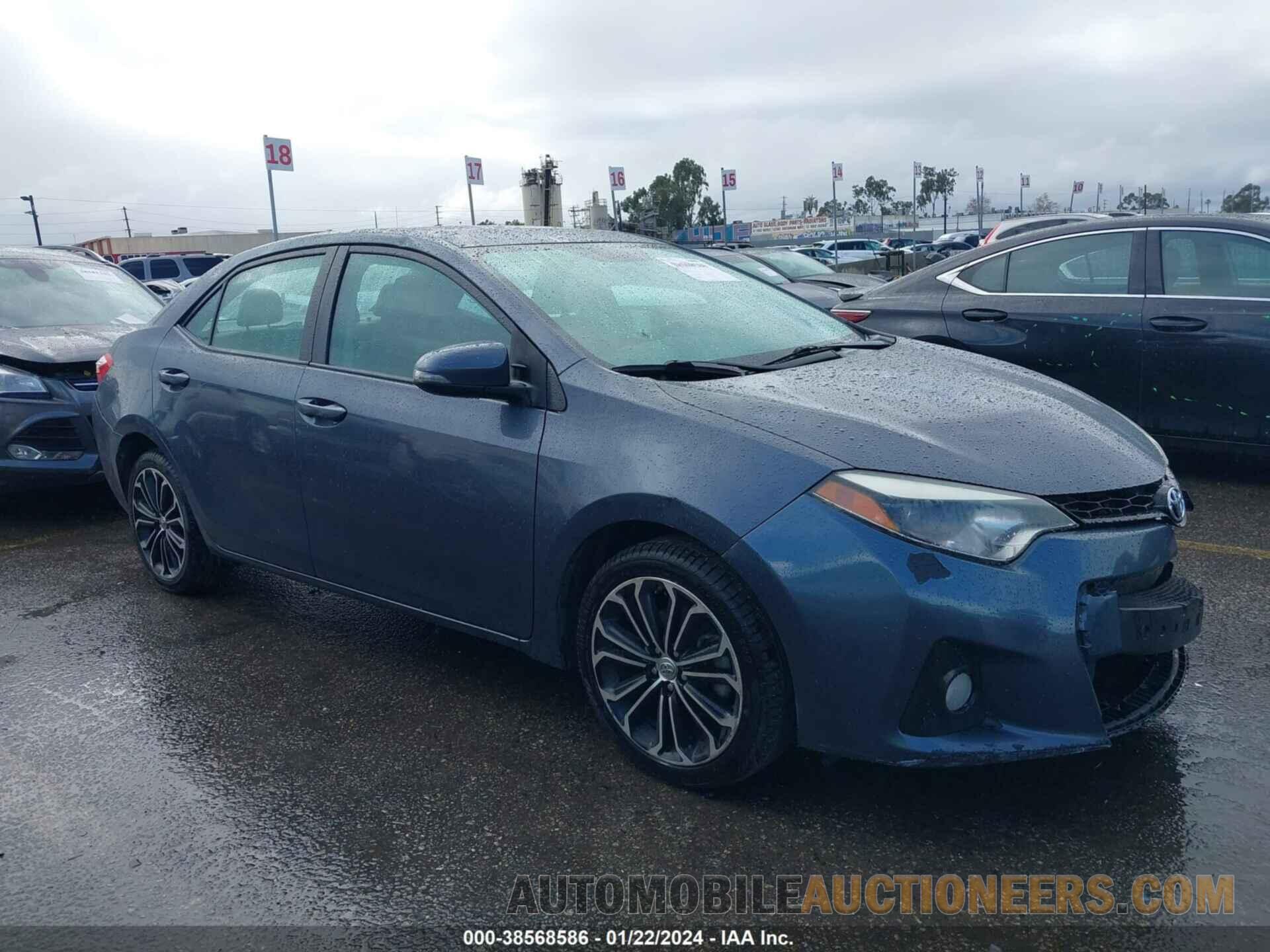 5YFBURHE6FP229380 TOYOTA COROLLA 2015