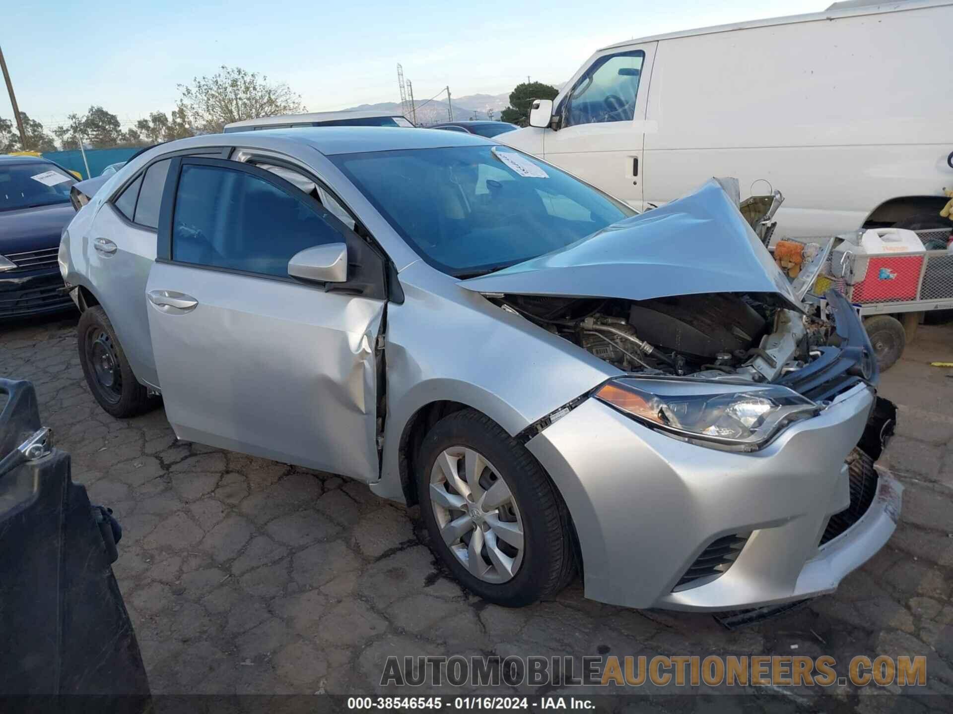 5YFBURHE6FP230934 TOYOTA COROLLA 2015