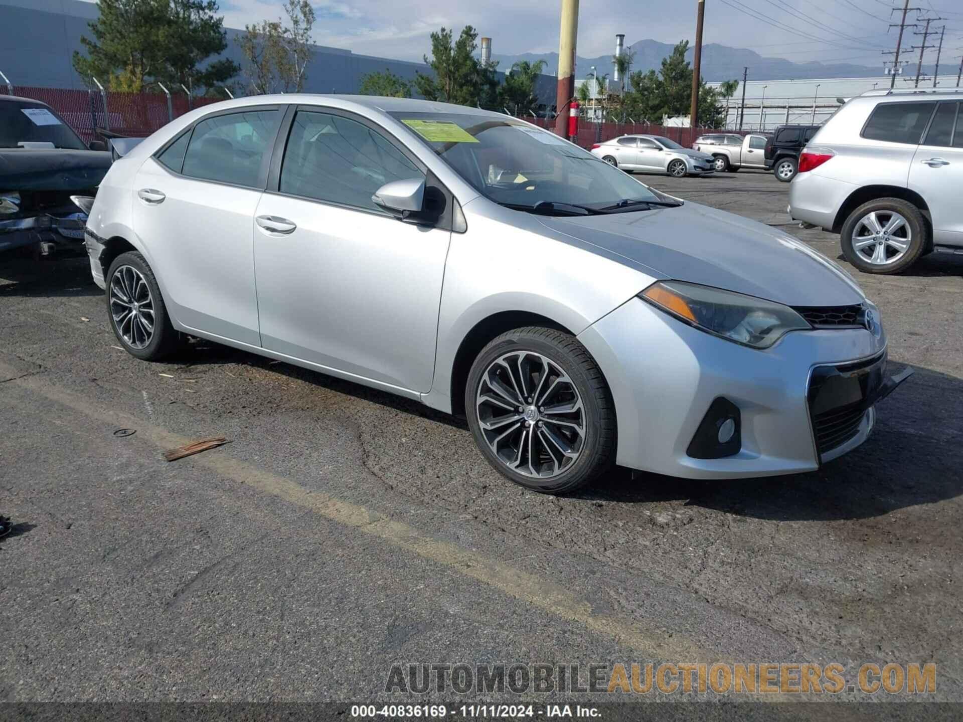 5YFBURHE6FP235261 TOYOTA COROLLA 2015