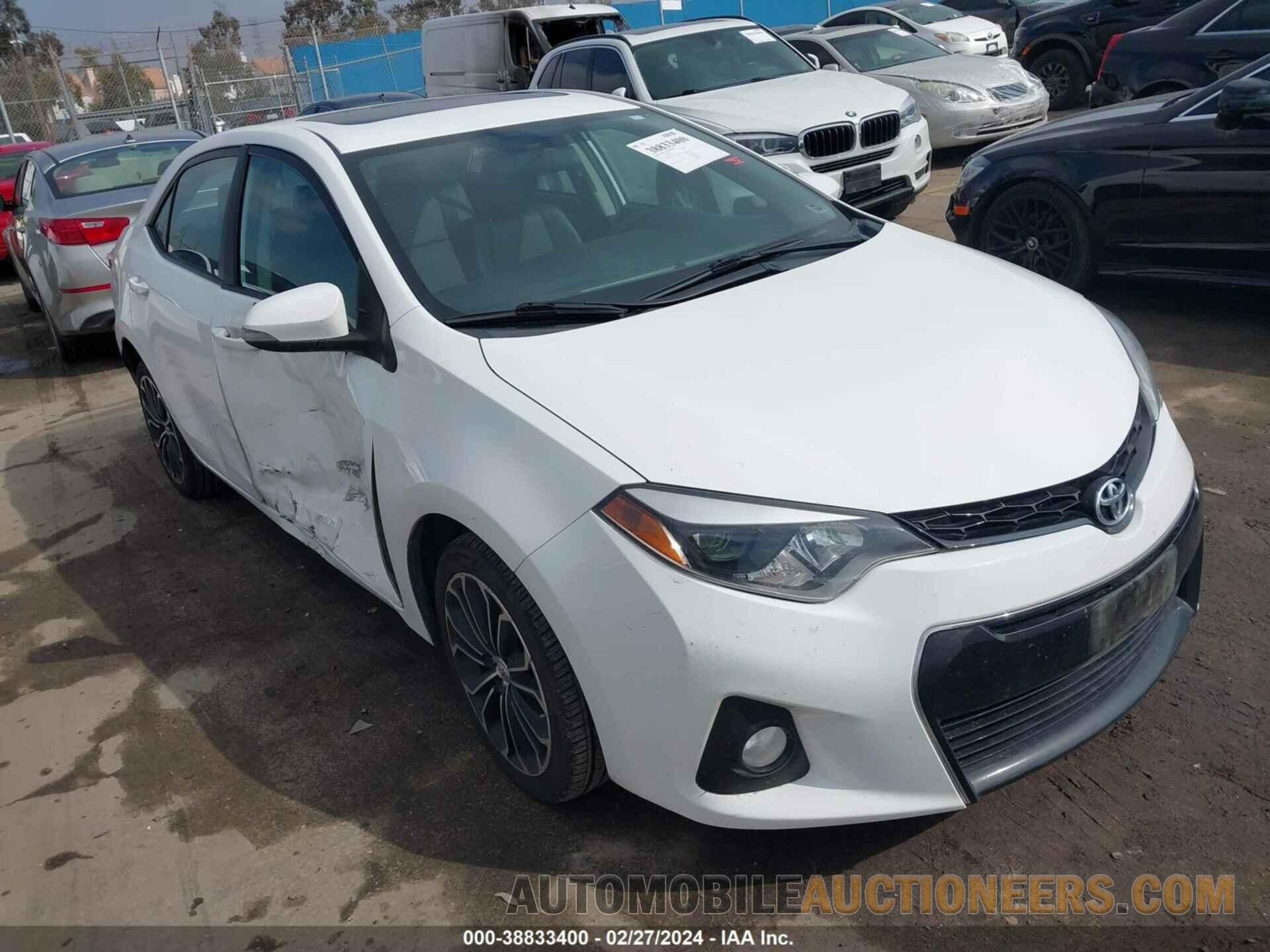 5YFBURHE6FP238323 TOYOTA COROLLA 2015