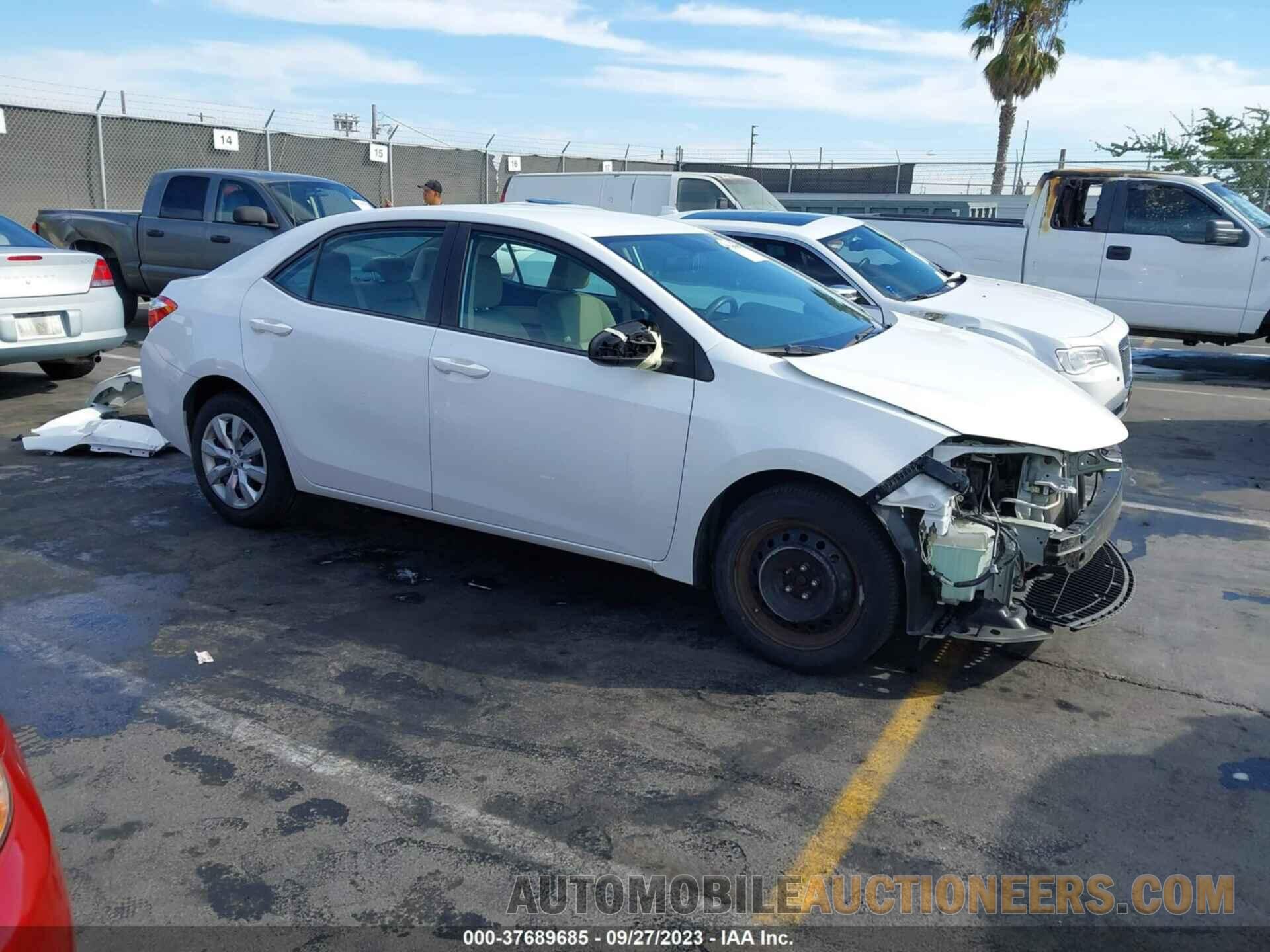 5YFBURHE6FP242162 TOYOTA COROLLA 2015