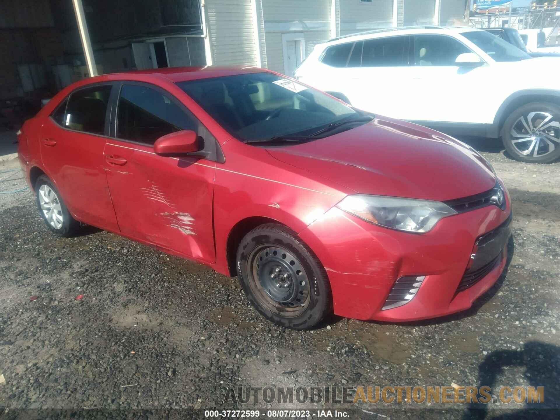 5YFBURHE6FP246146 TOYOTA COROLLA 2015