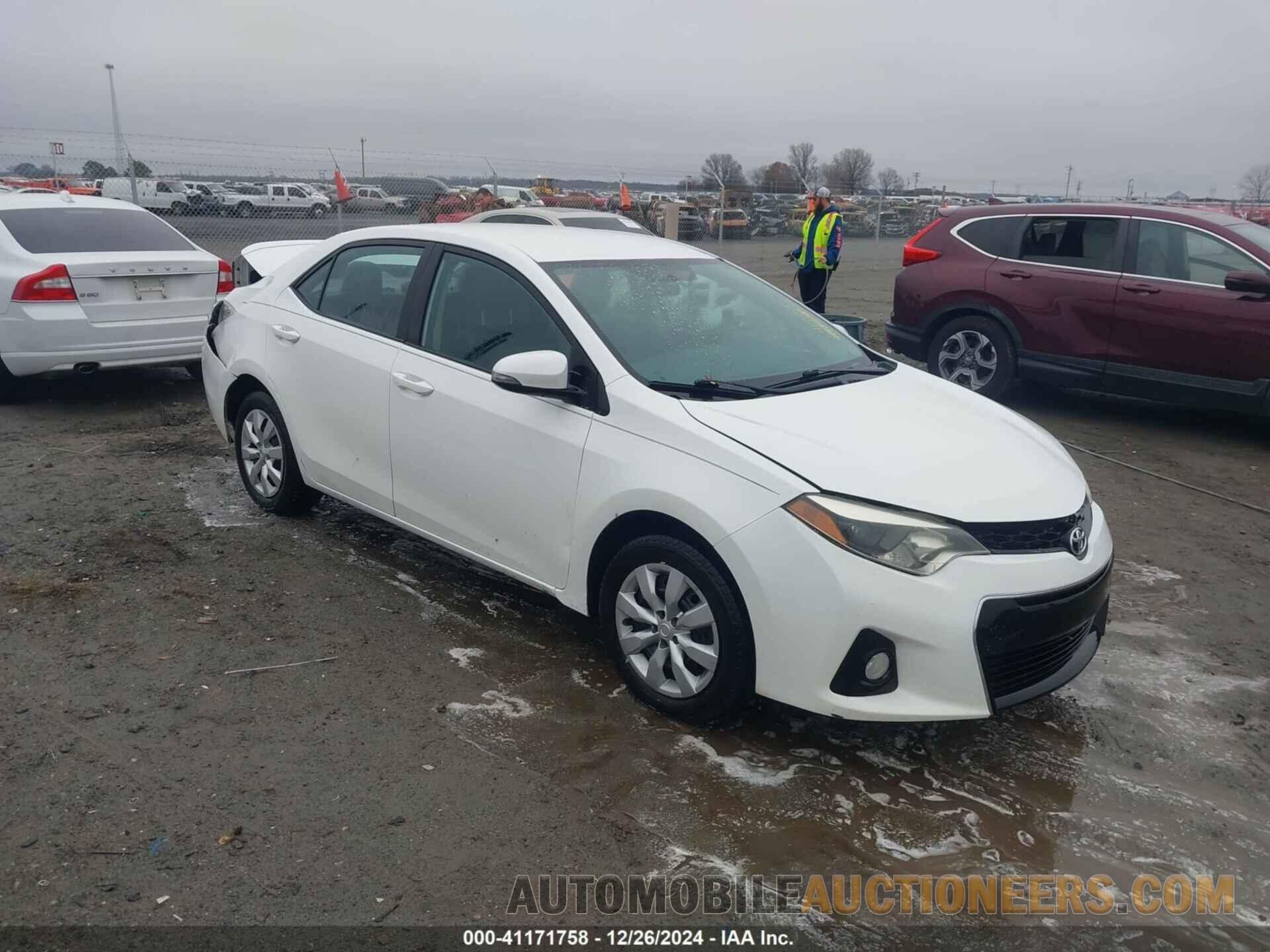 5YFBURHE6FP250164 TOYOTA COROLLA 2015