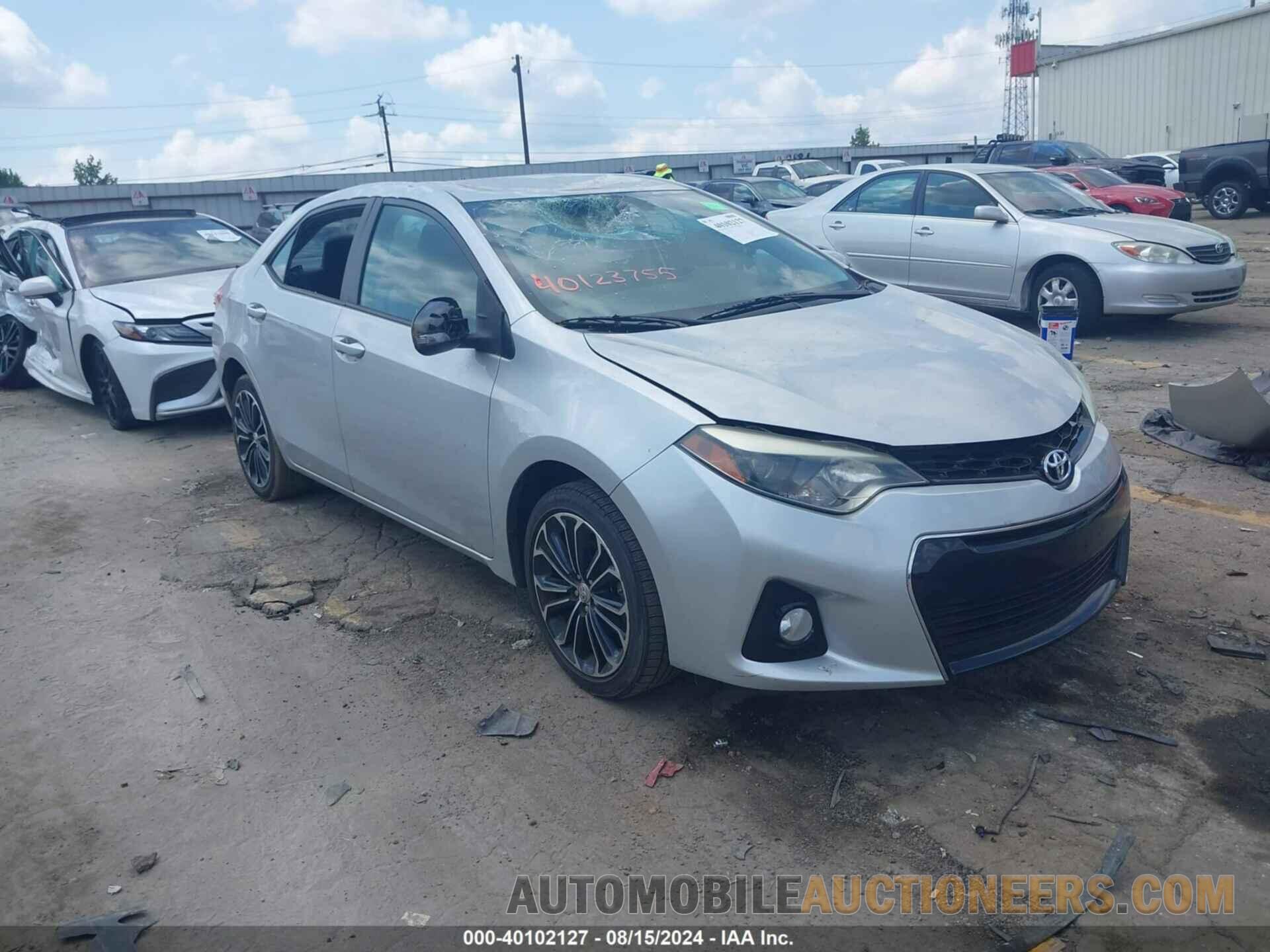 5YFBURHE6FP250424 TOYOTA COROLLA 2015