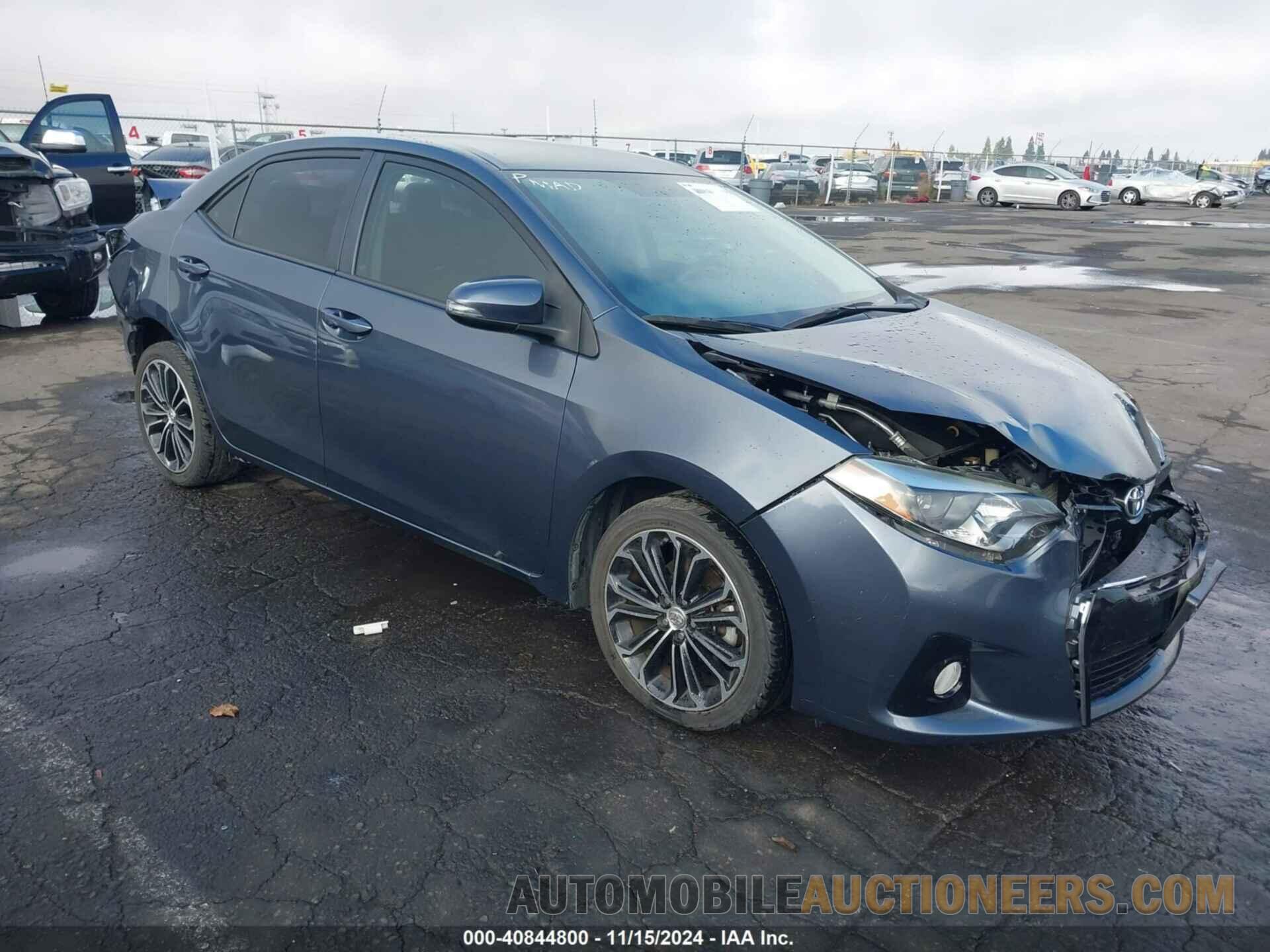 5YFBURHE6FP258376 TOYOTA COROLLA 2015