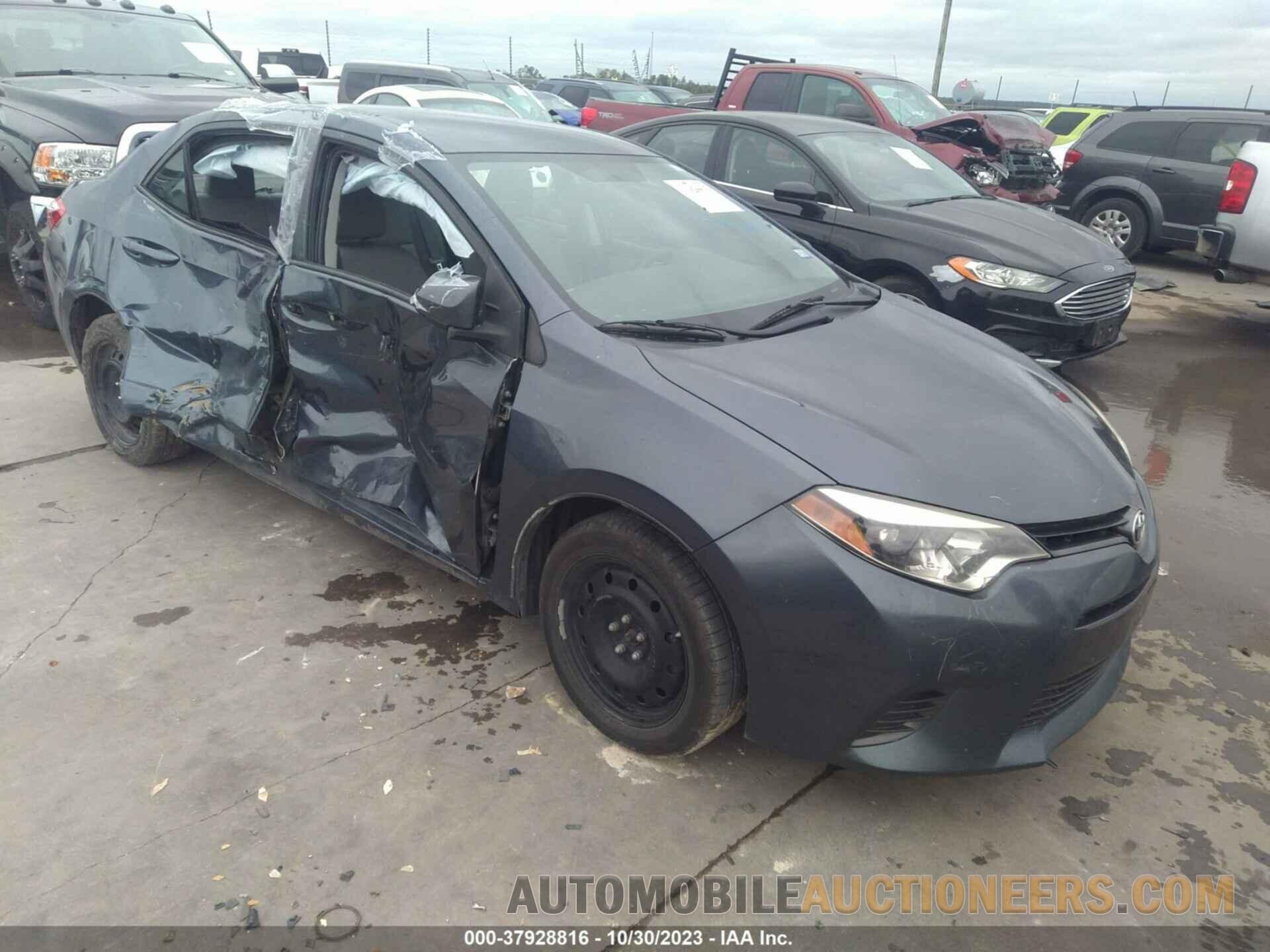 5YFBURHE6FP262802 TOYOTA COROLLA 2015