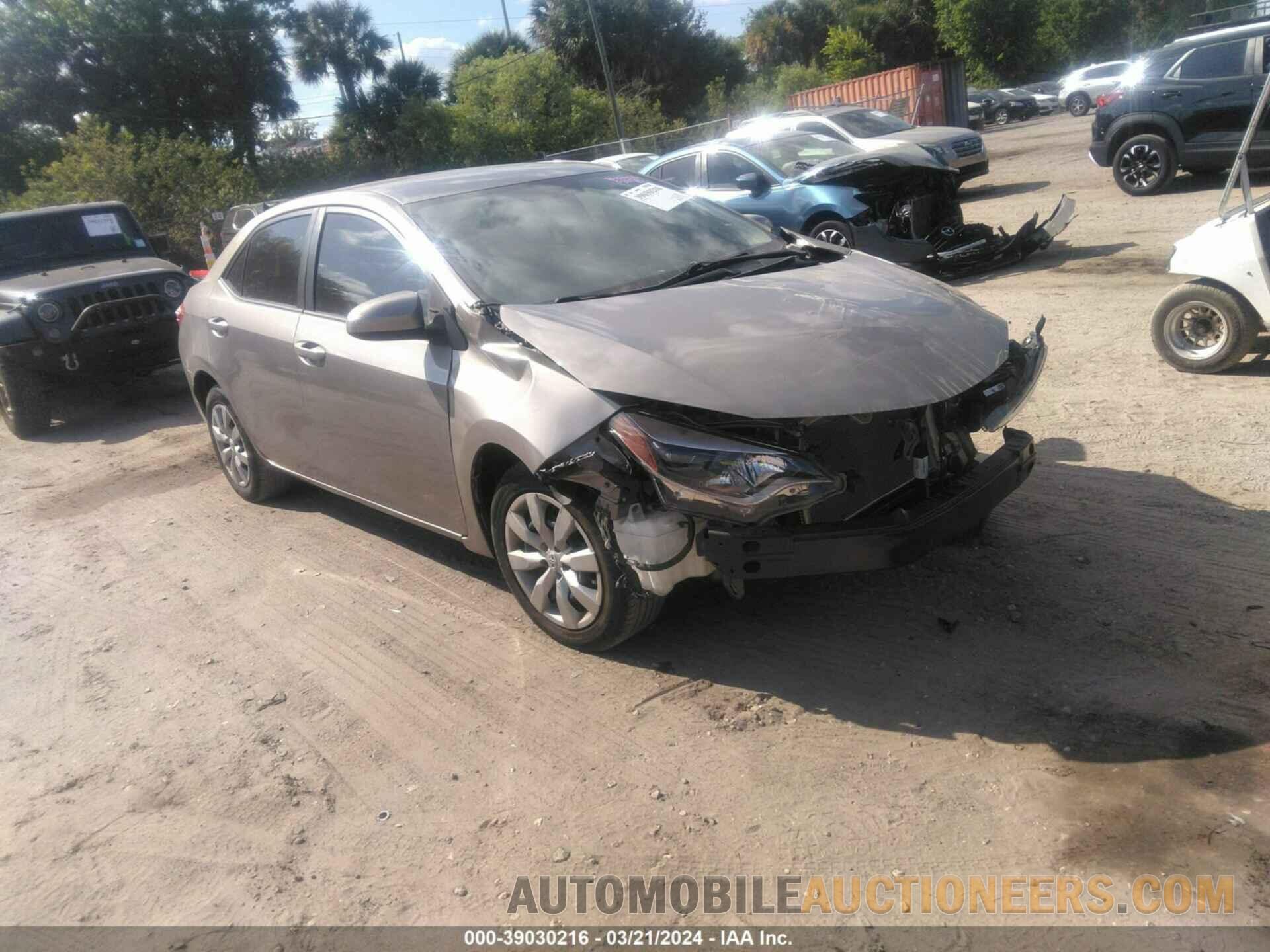 5YFBURHE6FP264517 TOYOTA COROLLA 2015