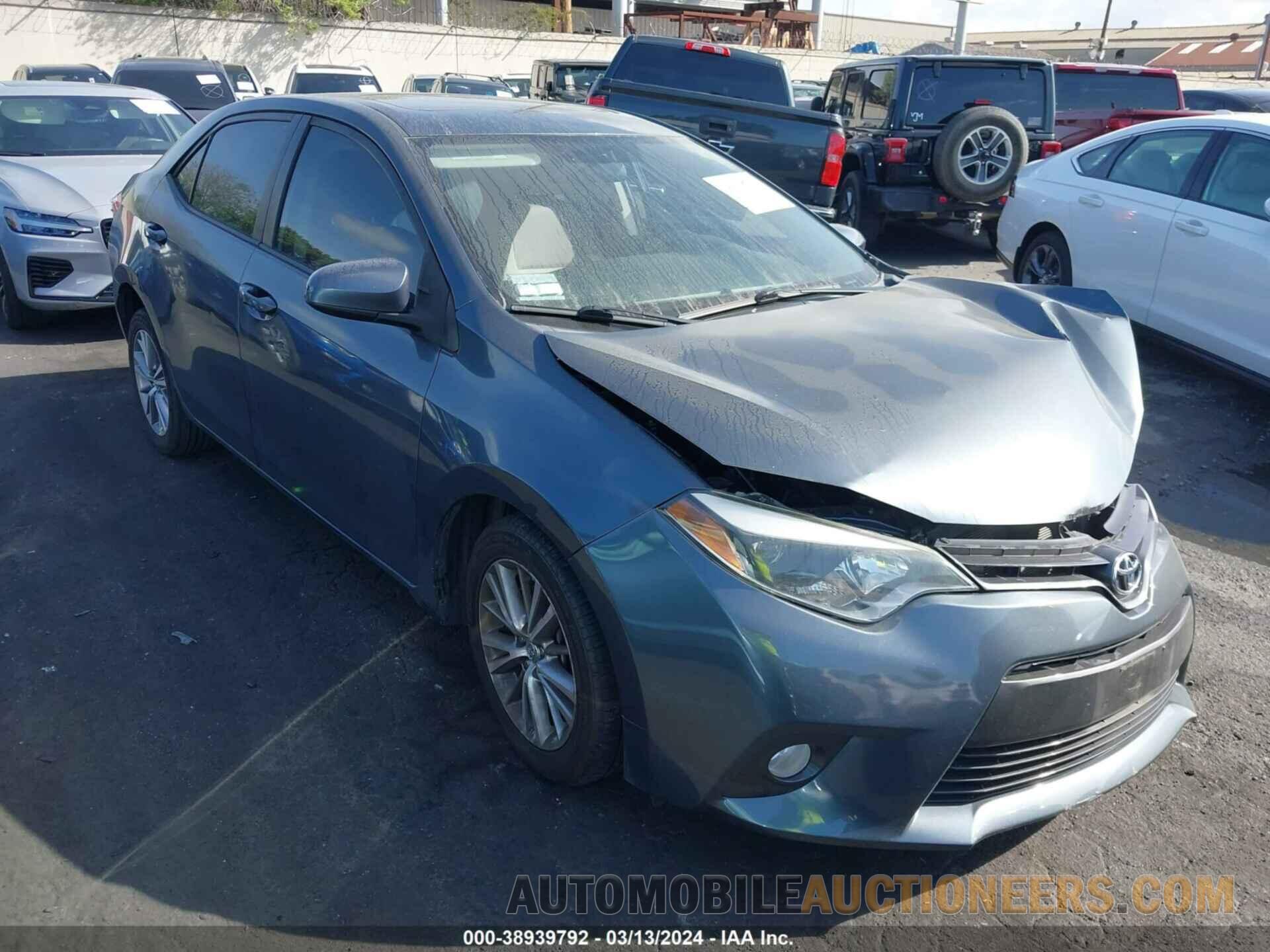 5YFBURHE6FP267269 TOYOTA COROLLA 2015