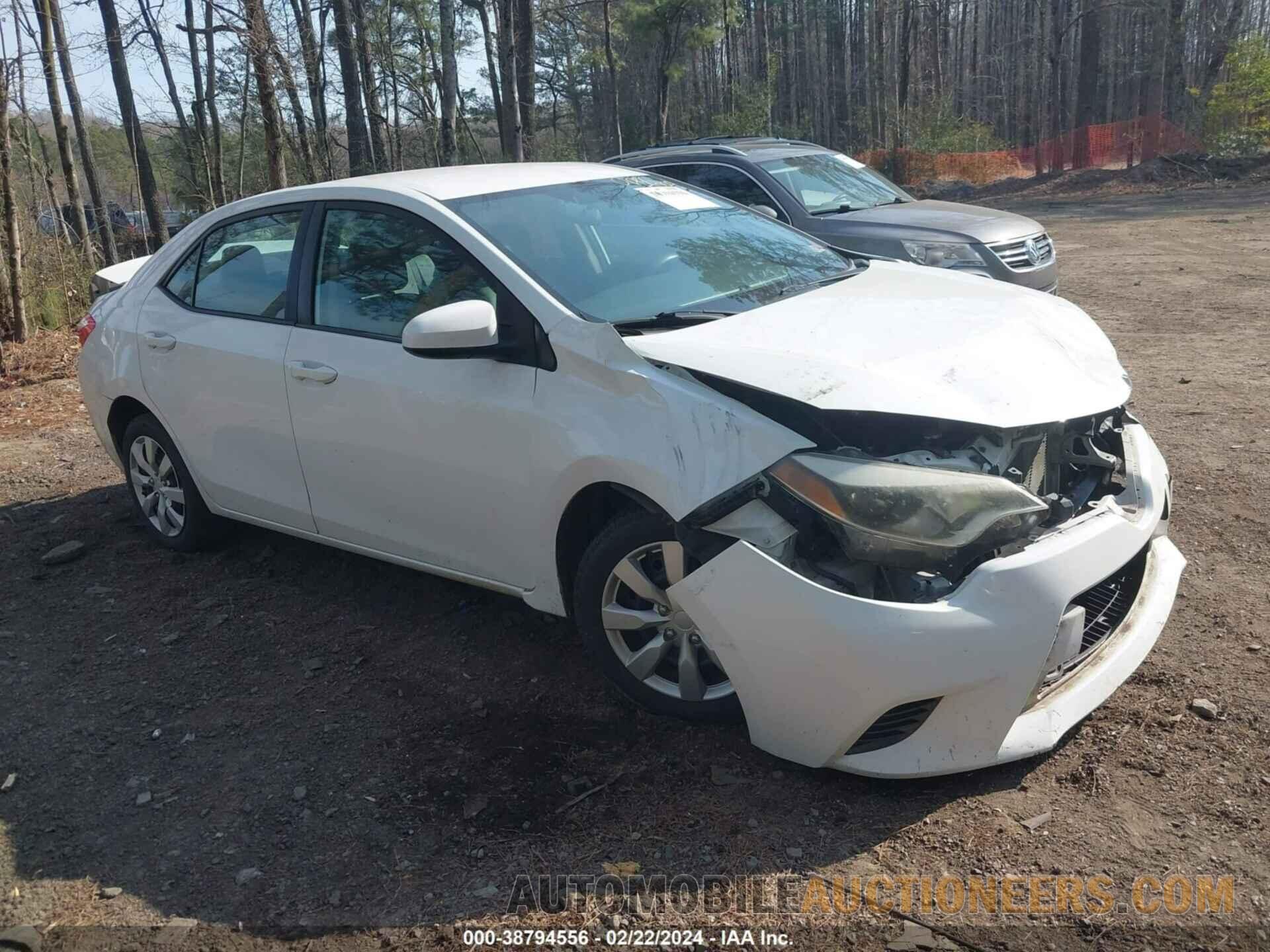 5YFBURHE6FP269698 TOYOTA COROLLA 2015