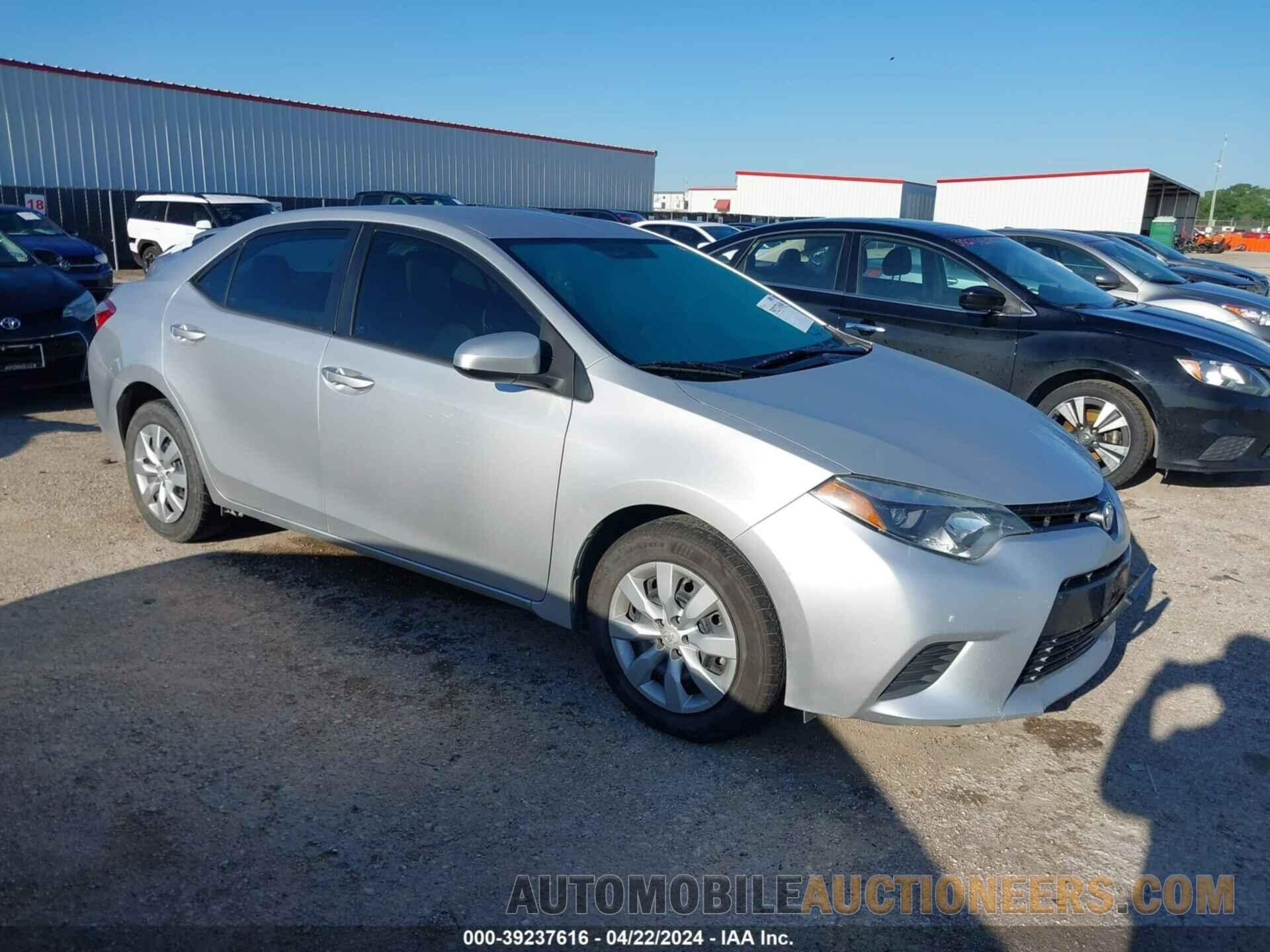 5YFBURHE6FP270298 TOYOTA COROLLA 2015