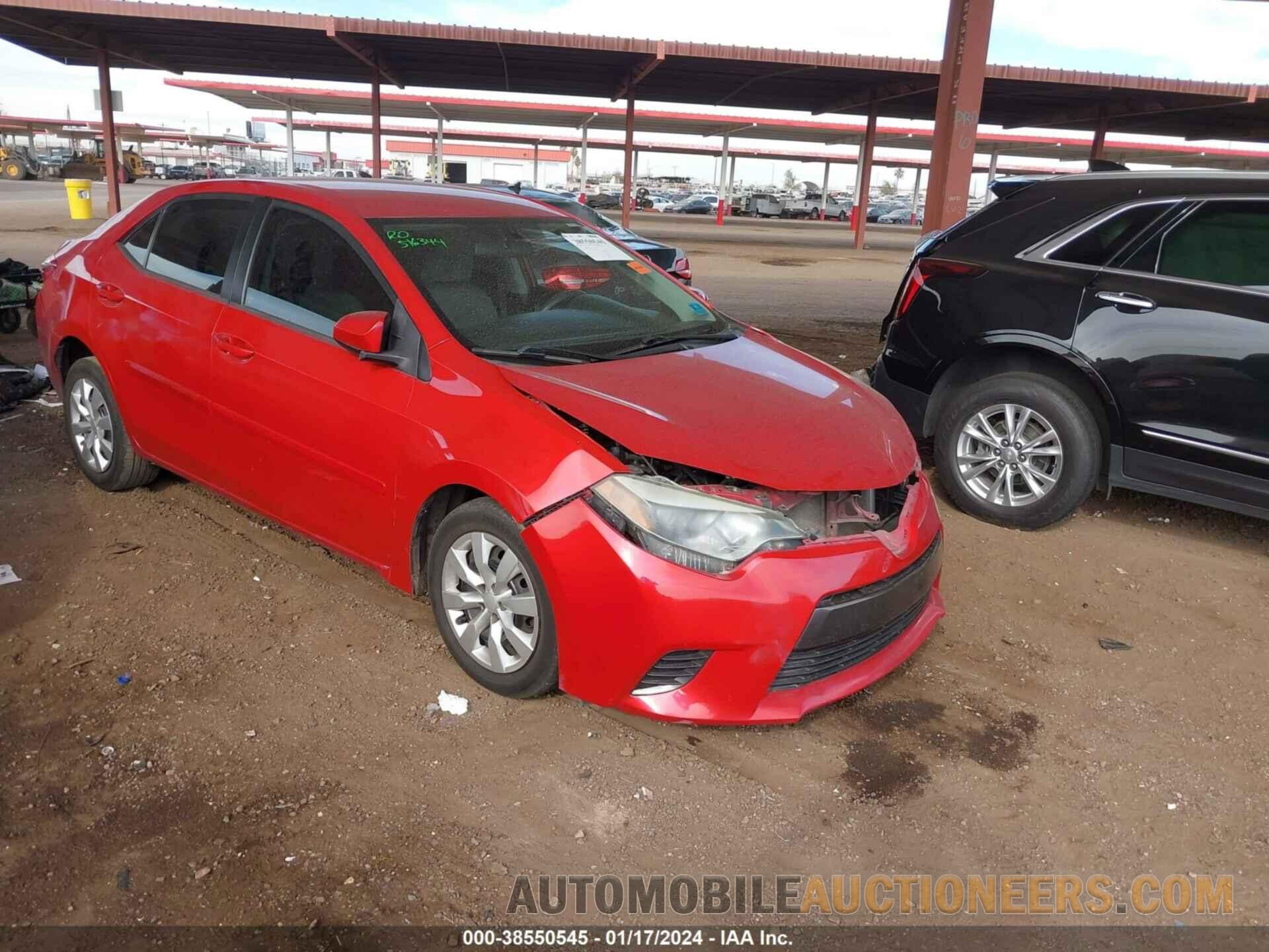 5YFBURHE6FP273959 TOYOTA COROLLA 2015