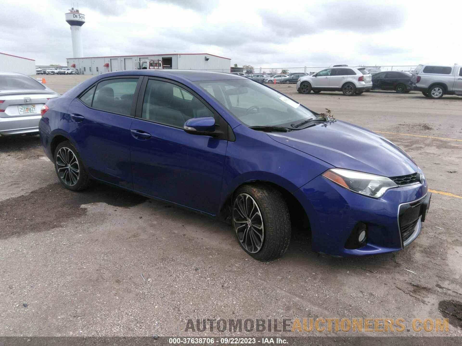 5YFBURHE6FP277168 TOYOTA COROLLA 2015